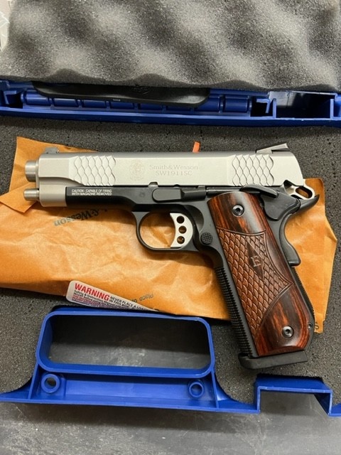 Used Smith & Wesson 1911SC E-Series 2 Tone .45 Auto