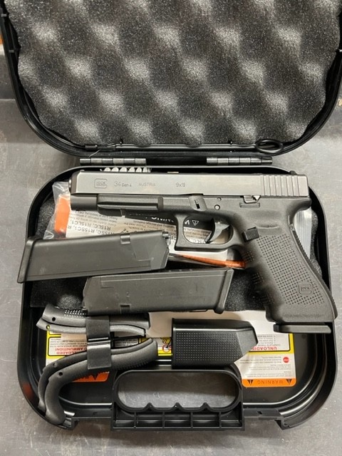 Used Glock Gen 4 G34 9mm