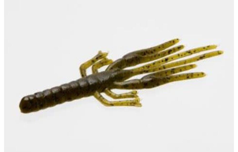 Zoom Big Critter Craw 5'' Green Pumpkin 10pk