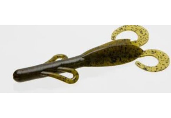 Zoom Brush Hog 6'' Green Pumpkin 8pk