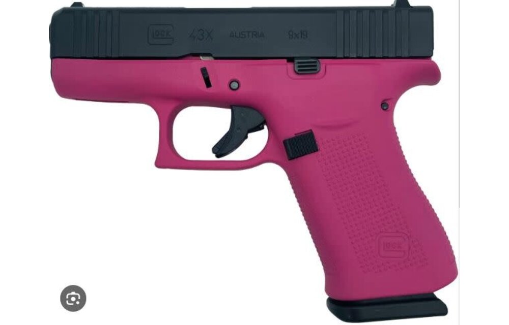 GLOCK G43X 9MM PINK GLOGPX4350201PINK