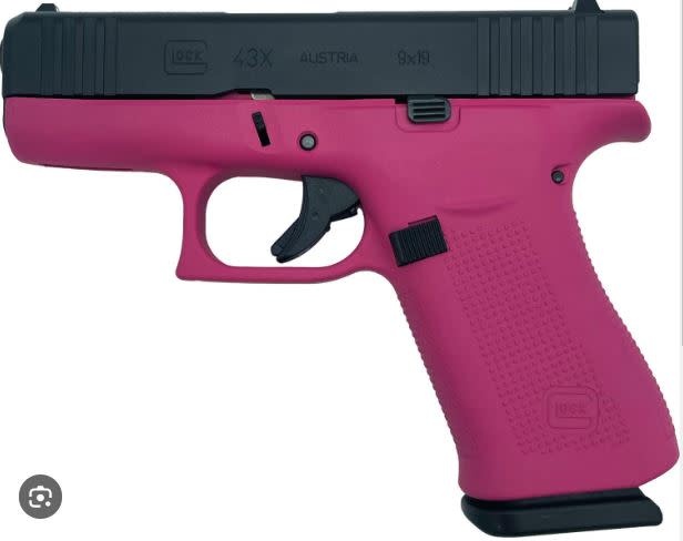 GLOCK G43X 9MM  PINK GLOGPX4350201PINK