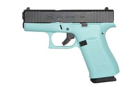 GLOCK G43X 9mm ROBIN EGG BLUE GLOGPX4350201REB