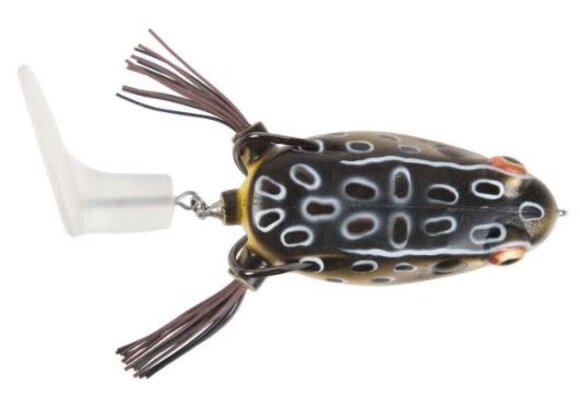 Booyah ToadRunner Soft Hollow Body Frog - Cricket, 4-1/2in