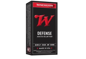 Winchester USA38JHP USA 38 Special P 125 GR JHP 50 Rounds