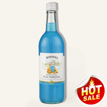 Boones Farm Blue hawiian flavored Wine glass 750ml (085000012161)