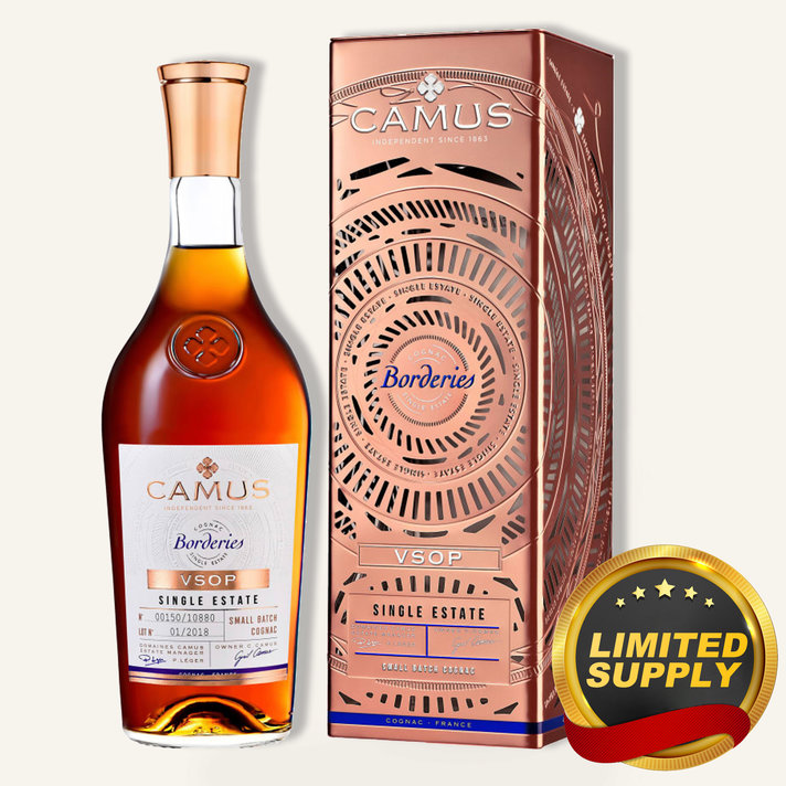 Camus VSOP Borderies Single Estate (New)700ml $58 FREE DELIVERY