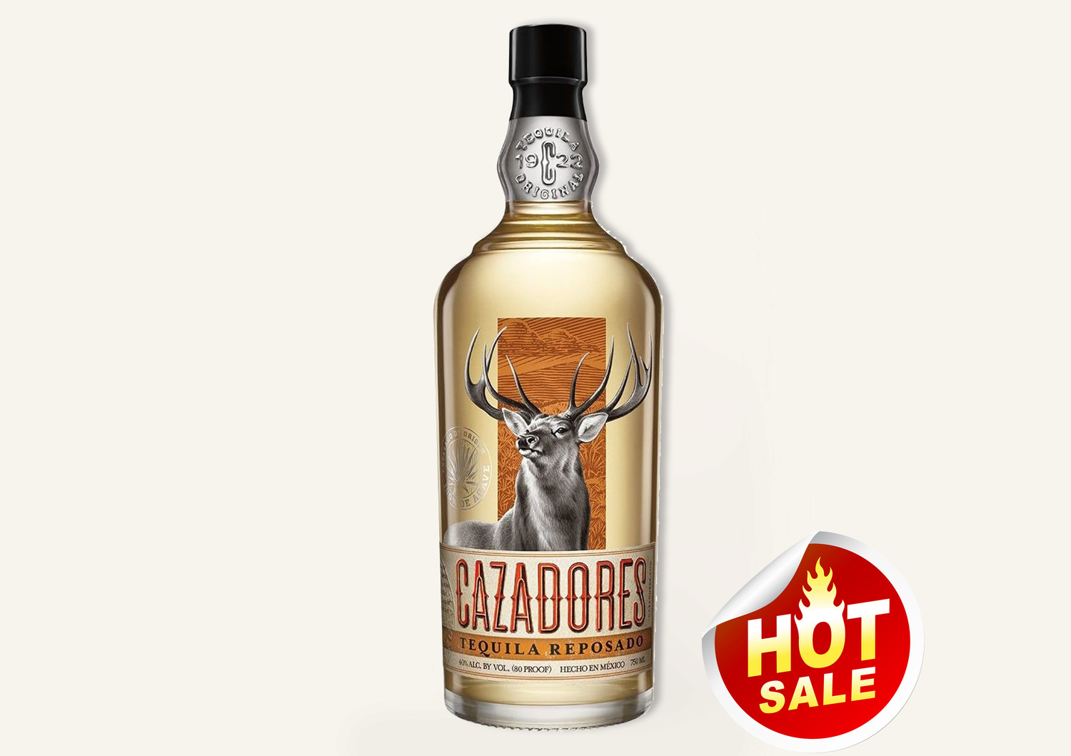 Cazadores Tequila Reposado 750ml 30 FREE DEIVERY Uncle Fossil Wine