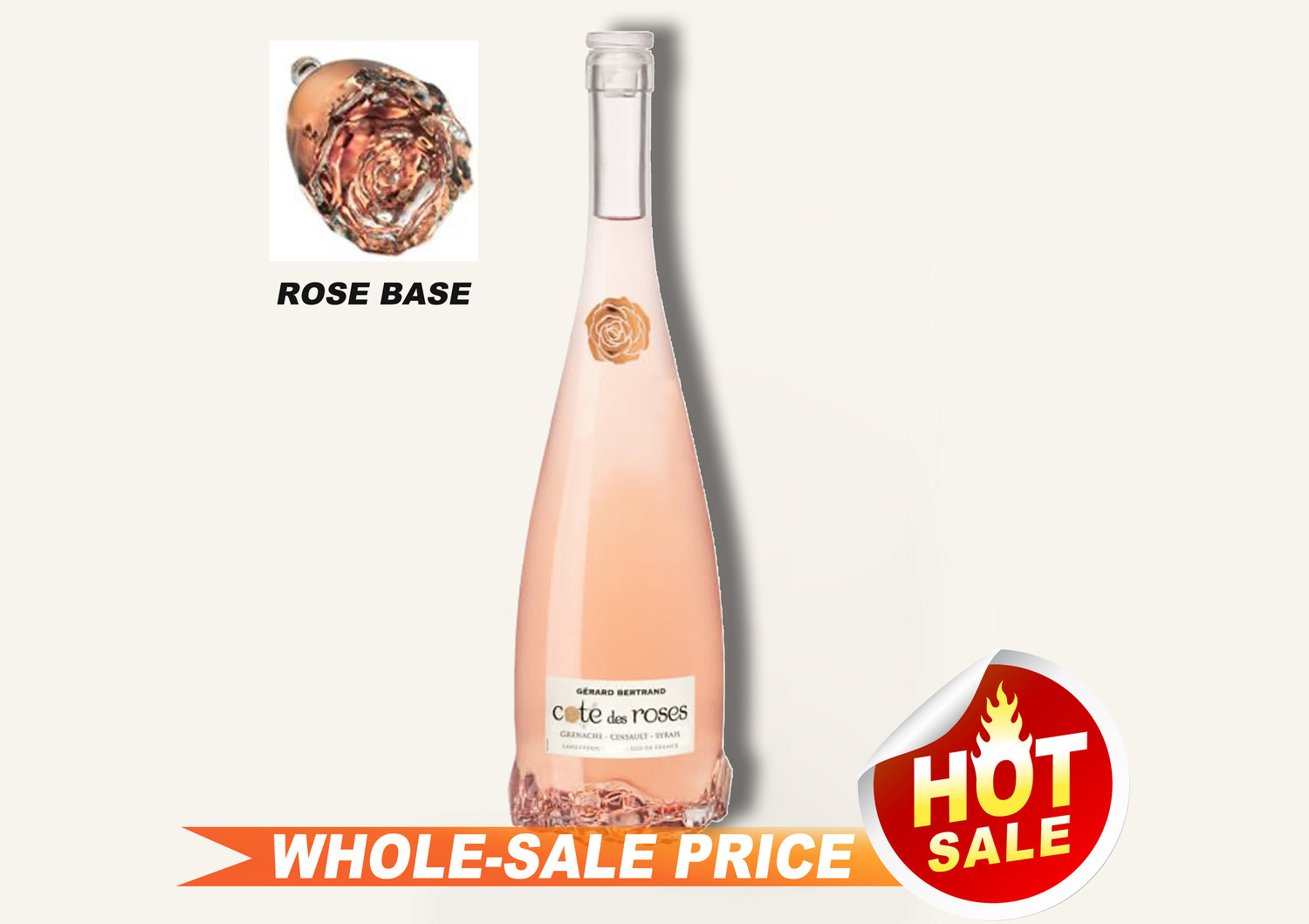 Gerard Bertrand Cote des Roses Rose 2018 9 FREE DELIVERY Uncle