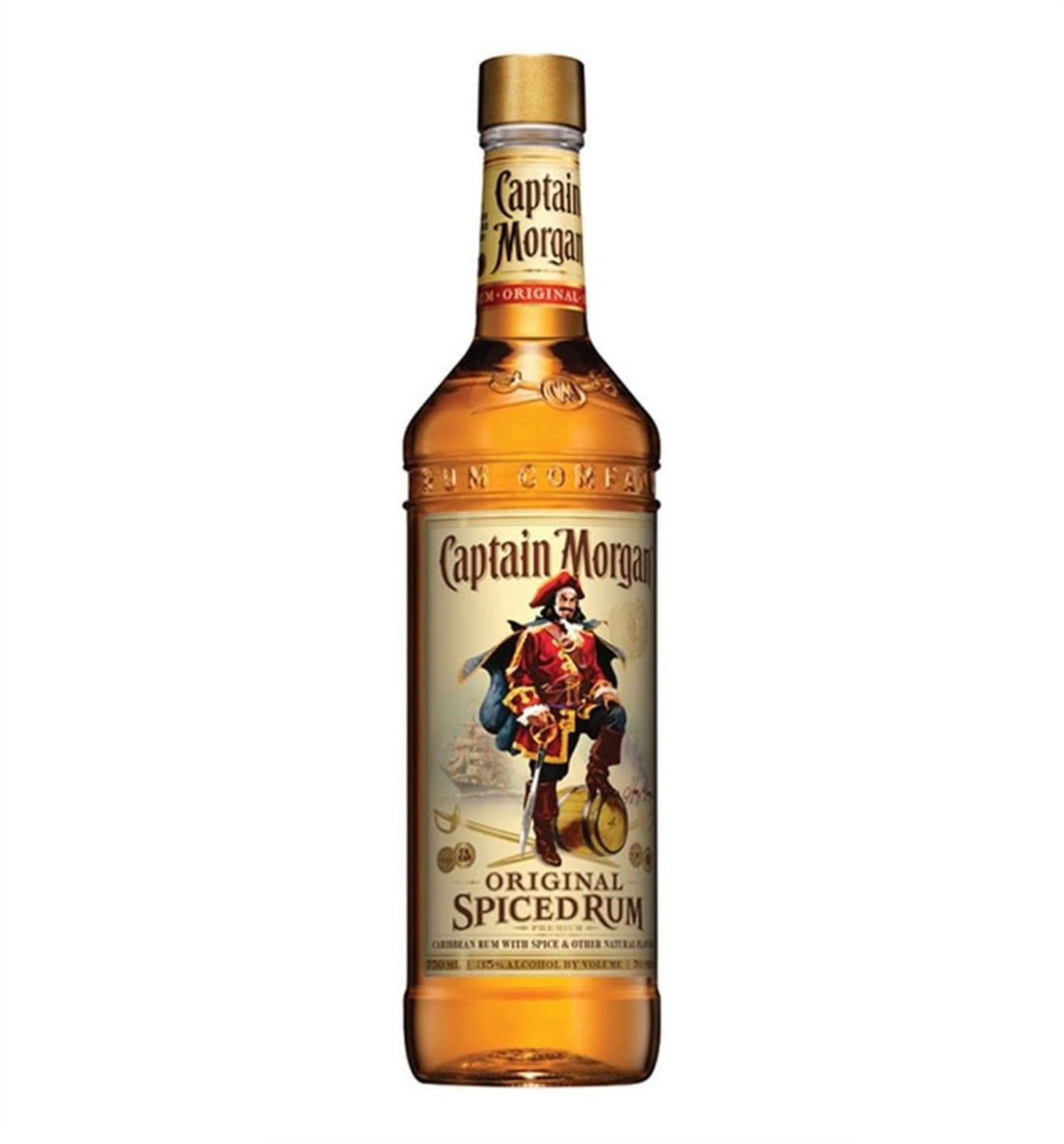 Captain Morgan Original Spiced Rum 750ml 70 Proof Uncle Fossil Wine Spirits