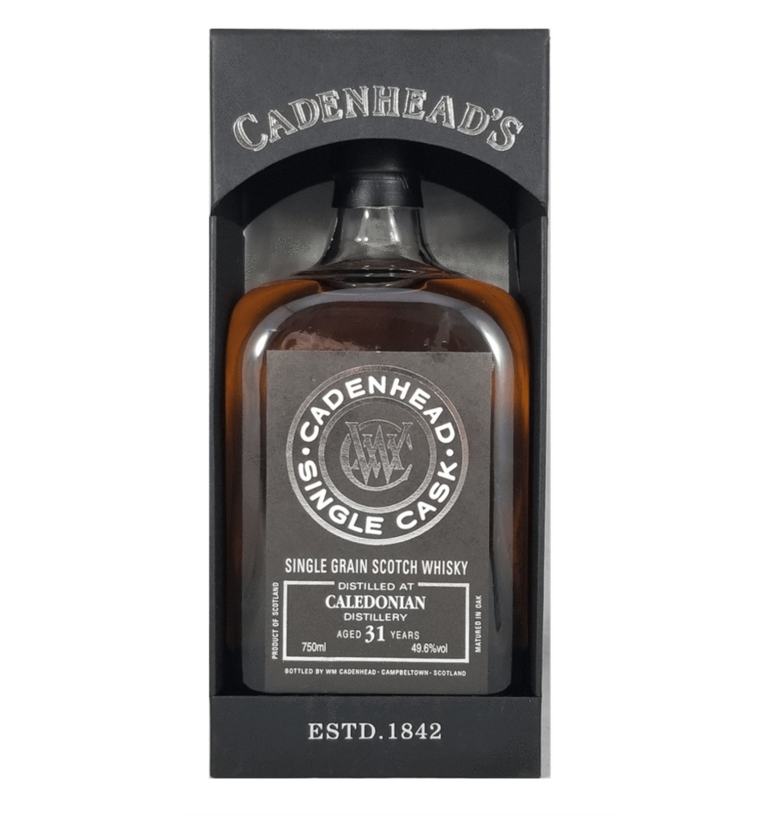 Cadenhead's Cask Strength Caledonian 1987 31 Yr $355 FREE DELIVERY