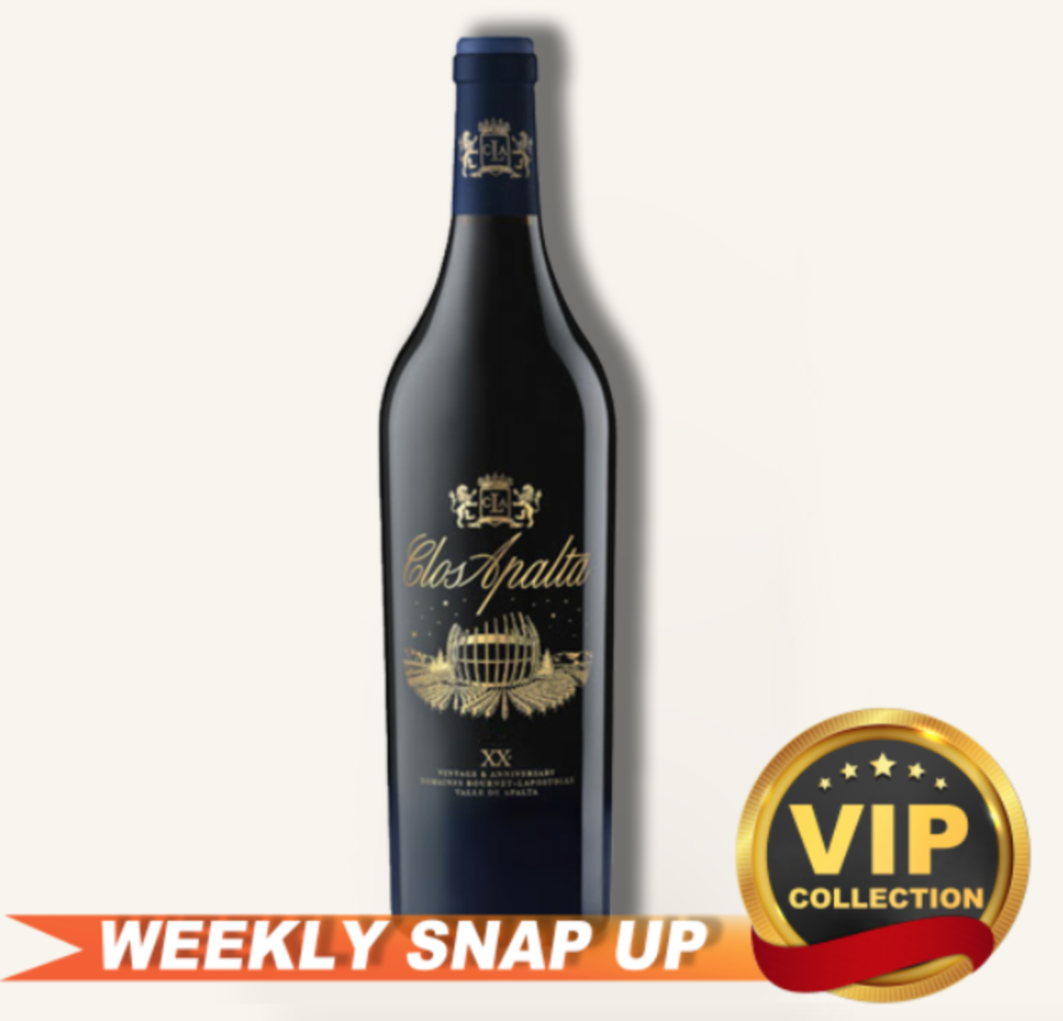Clos Apalta 2017 750ml $124 FREE DELIVERY - Uncle Fossil Wine&Spirits