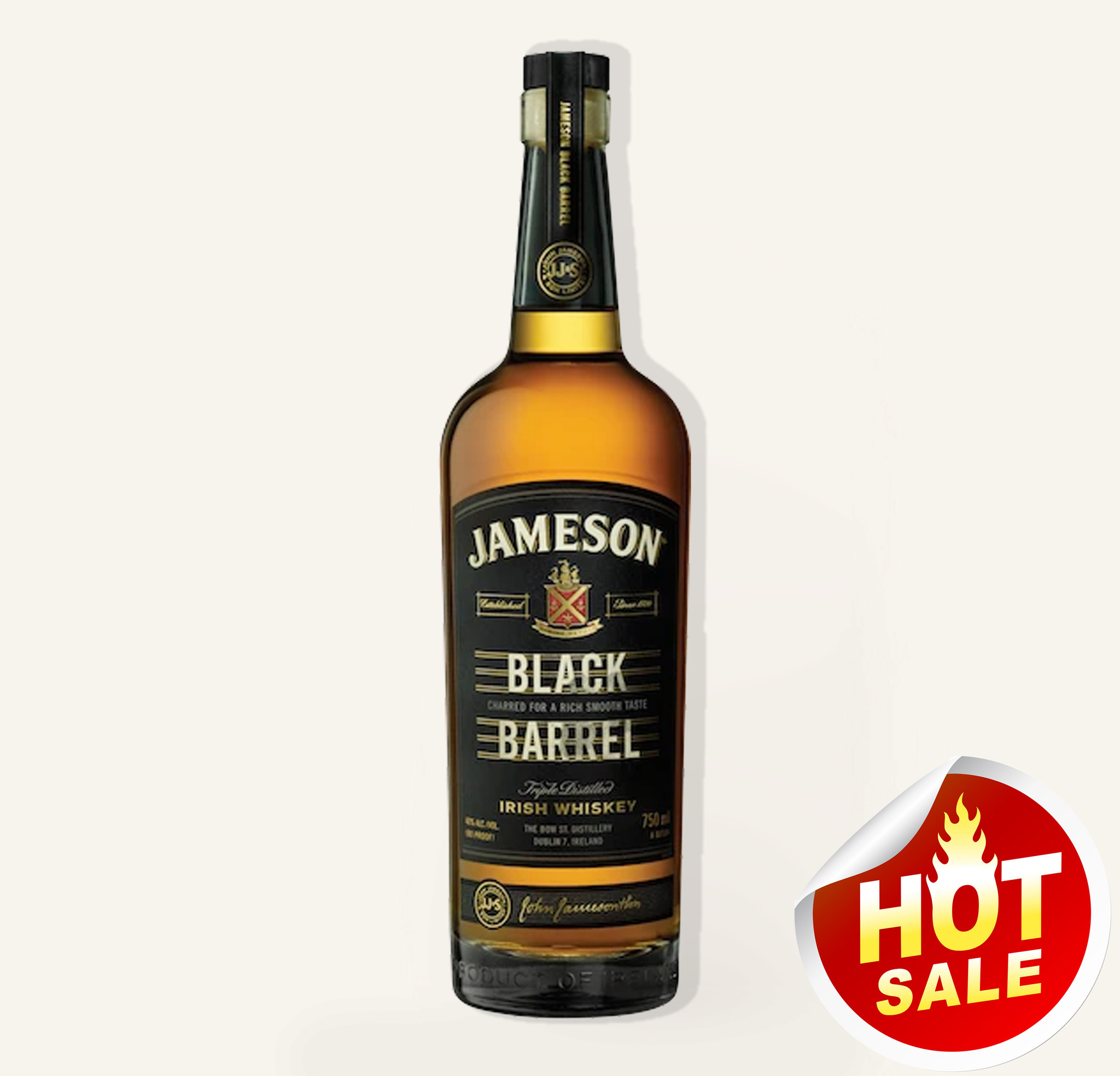 Jameson black barrel