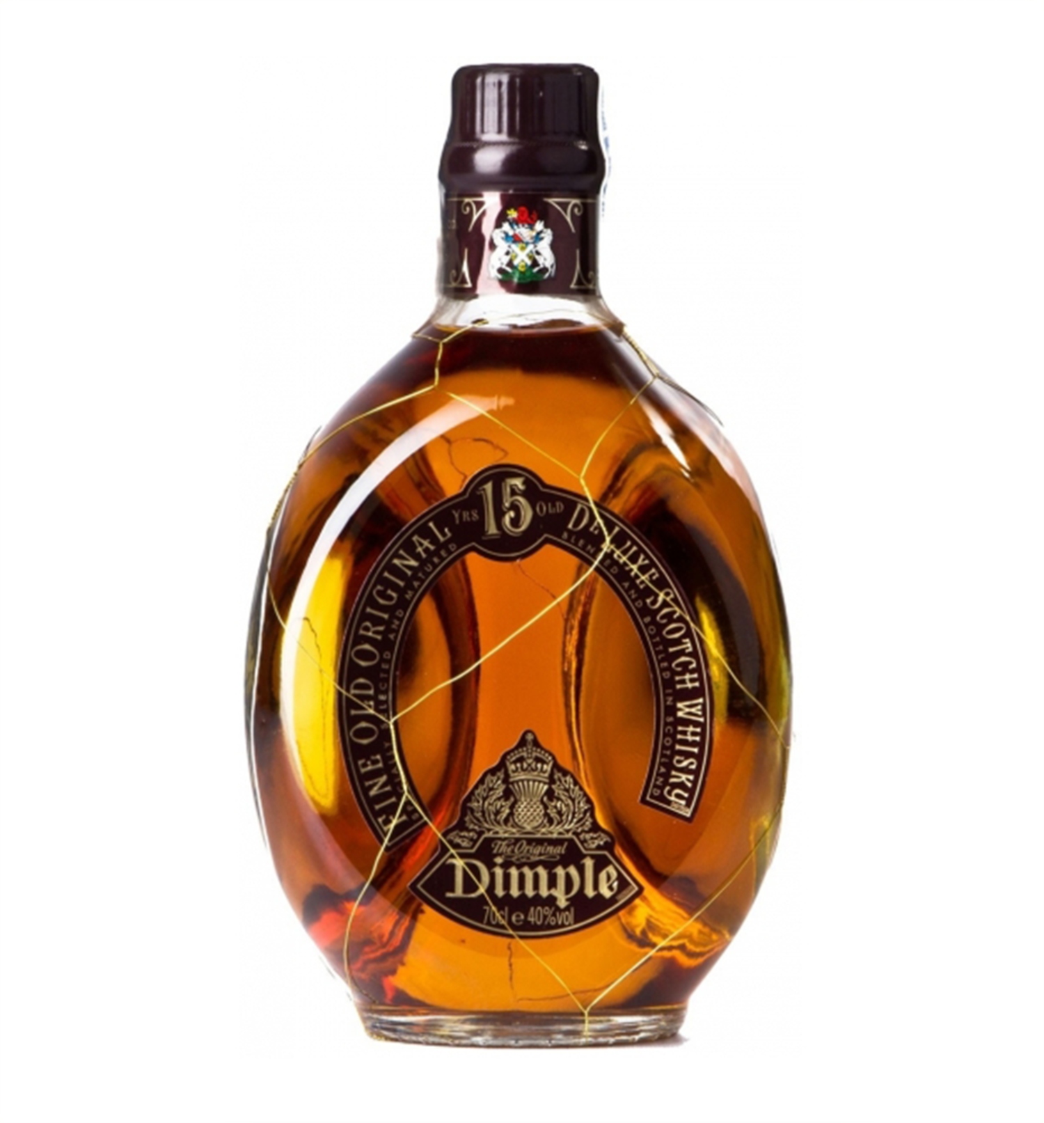 ブランデー Dimple Old Blended Scotch Whisky 750ml Vintage Bottle of Pinch “ Dimple” Old Blended Scotch Whiskey