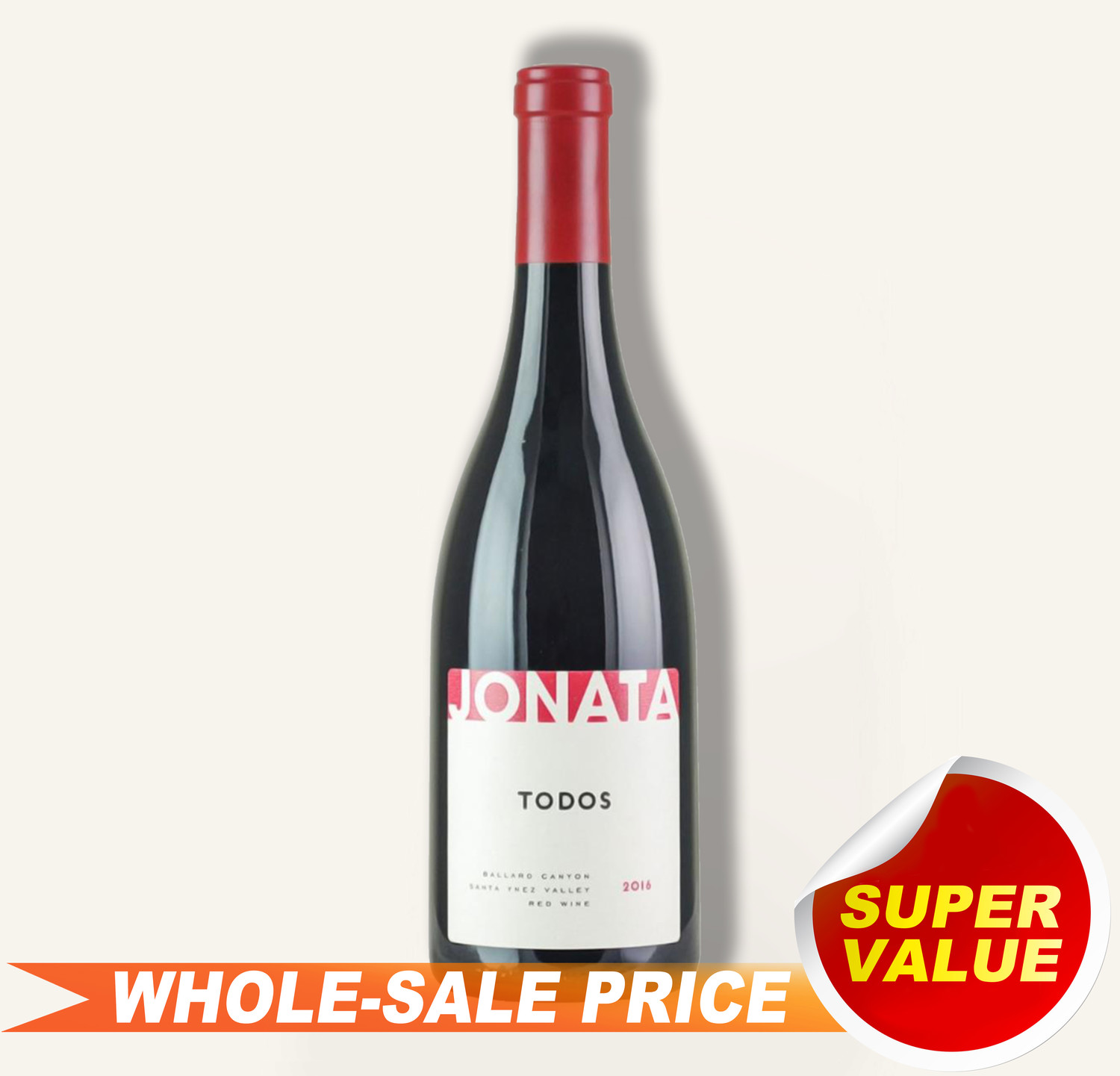 Jonata Todos Estate Santa Ynez Red Wine 2016 750ml 50 FREE DELIVERY