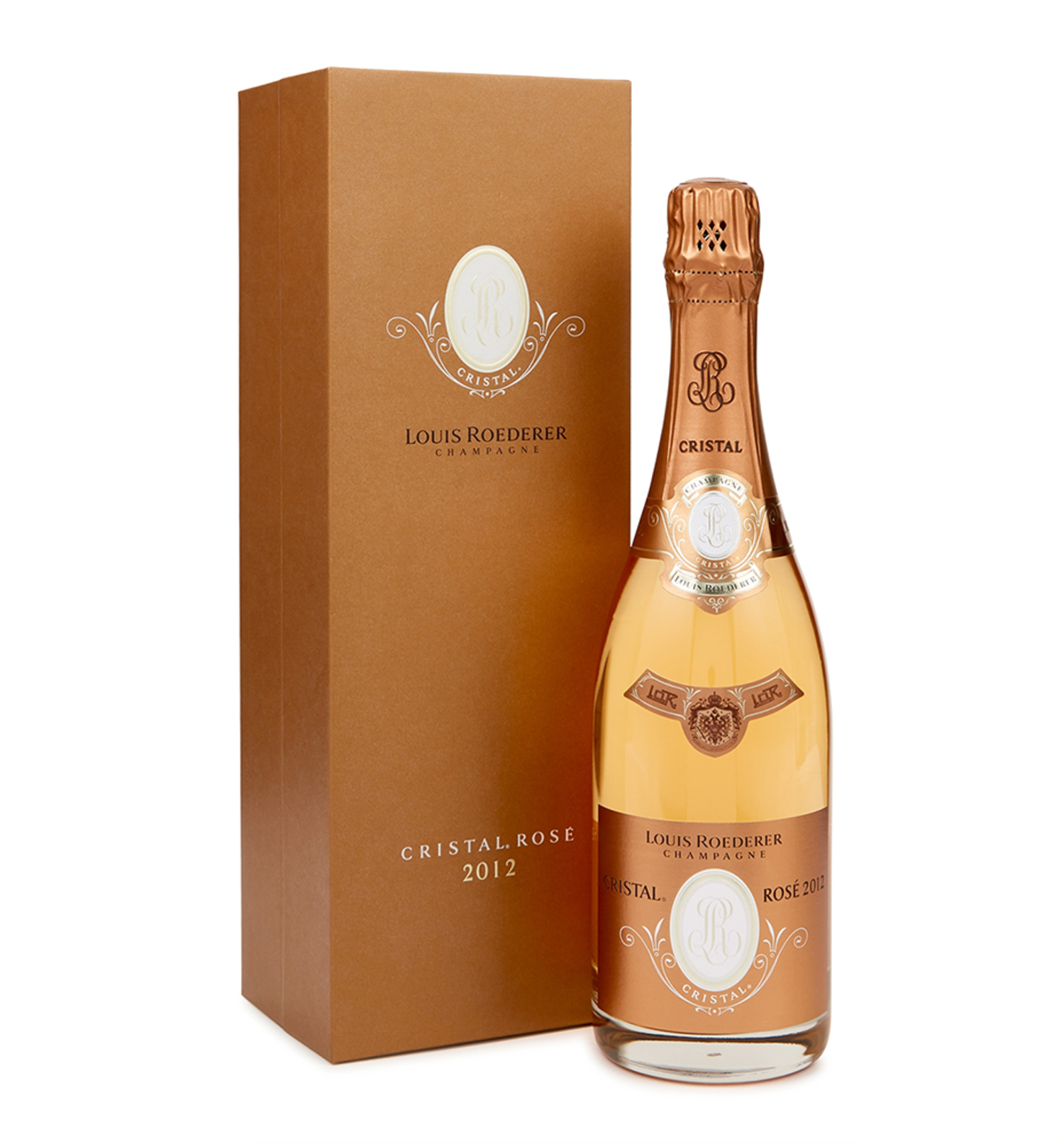 Louis Roederer Cristal Rose 2012 Gift Box 750ml $629 FREE DELIVERY