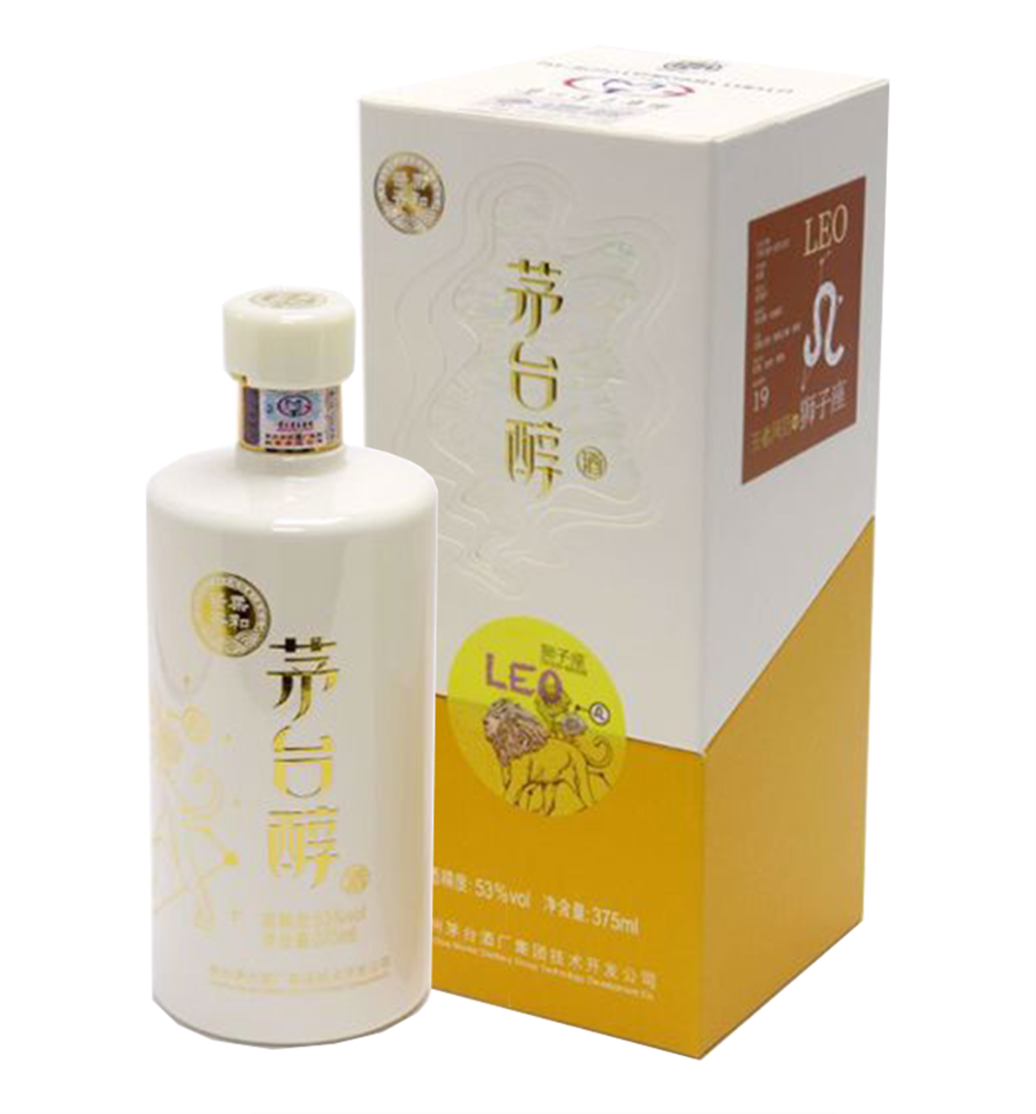 Moutai Chun Leo 茅台醇狮子座375ml $65 FREE DELIVERY - Uncle Fossil 