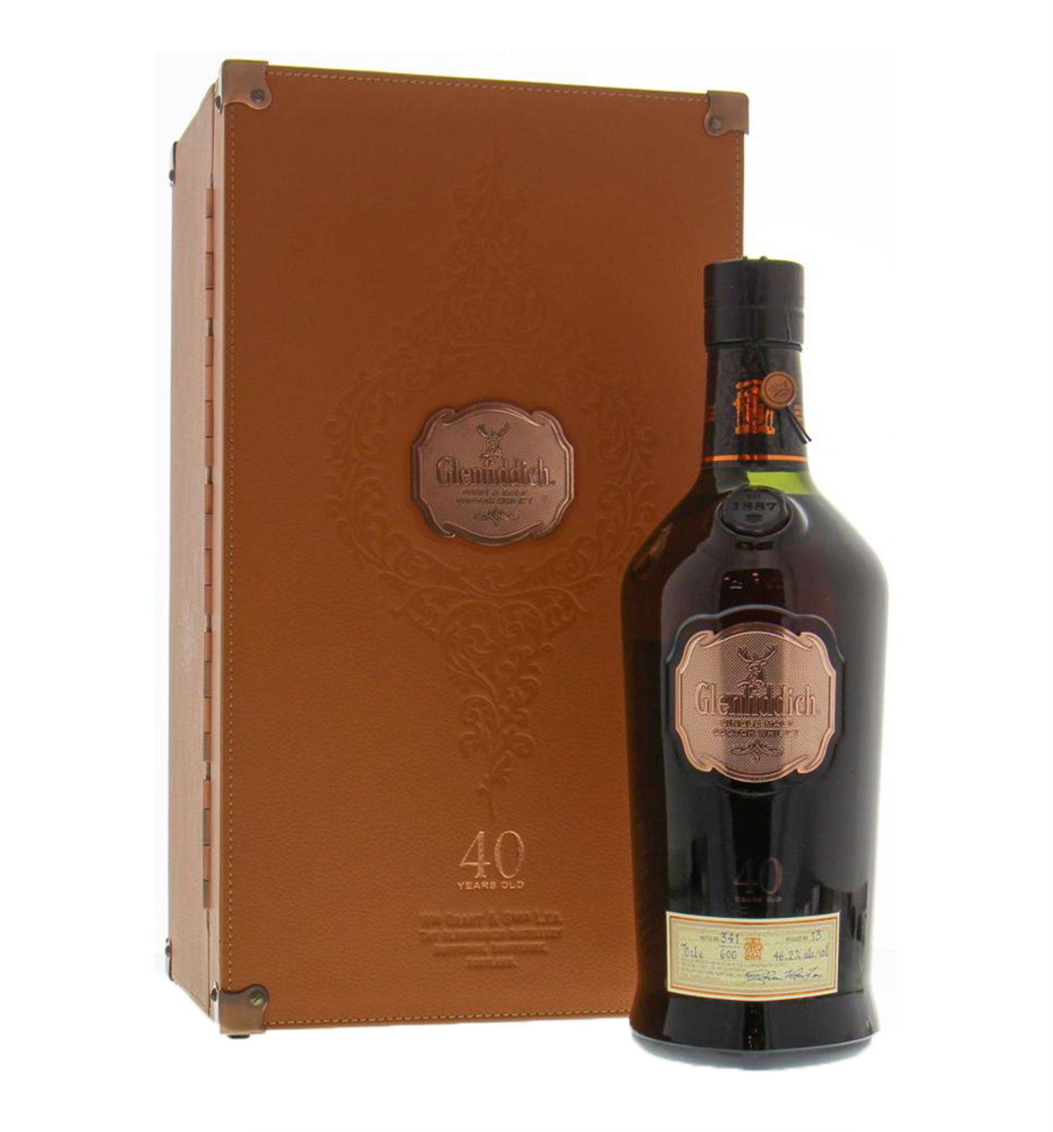 Glenfiddich 40Yr Single Malt Scotch Whisky 750ml $5599 FREE
