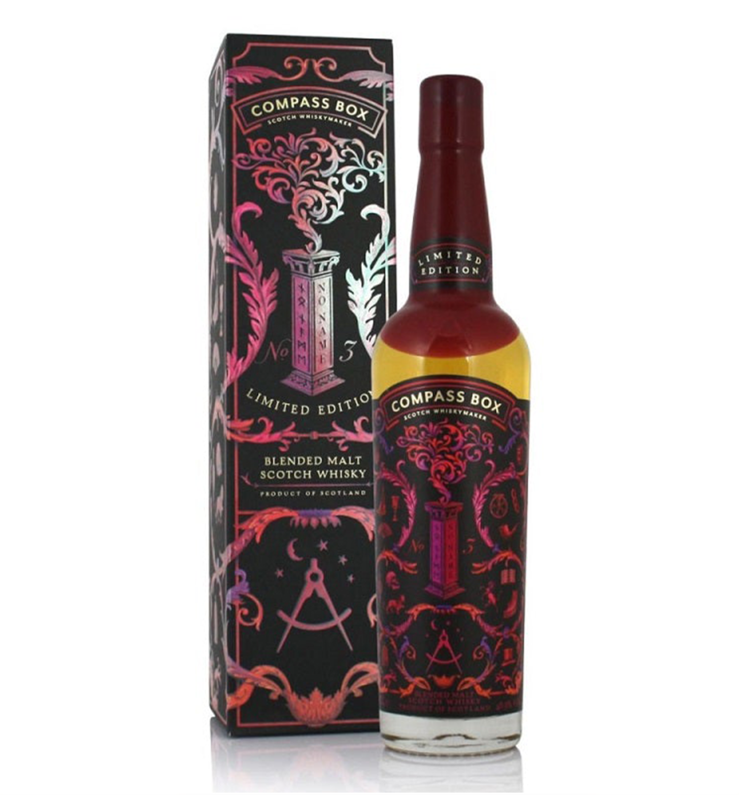 Compass Box No Name No.3 Limited Edition 750ml $145 FREE DELIVERY