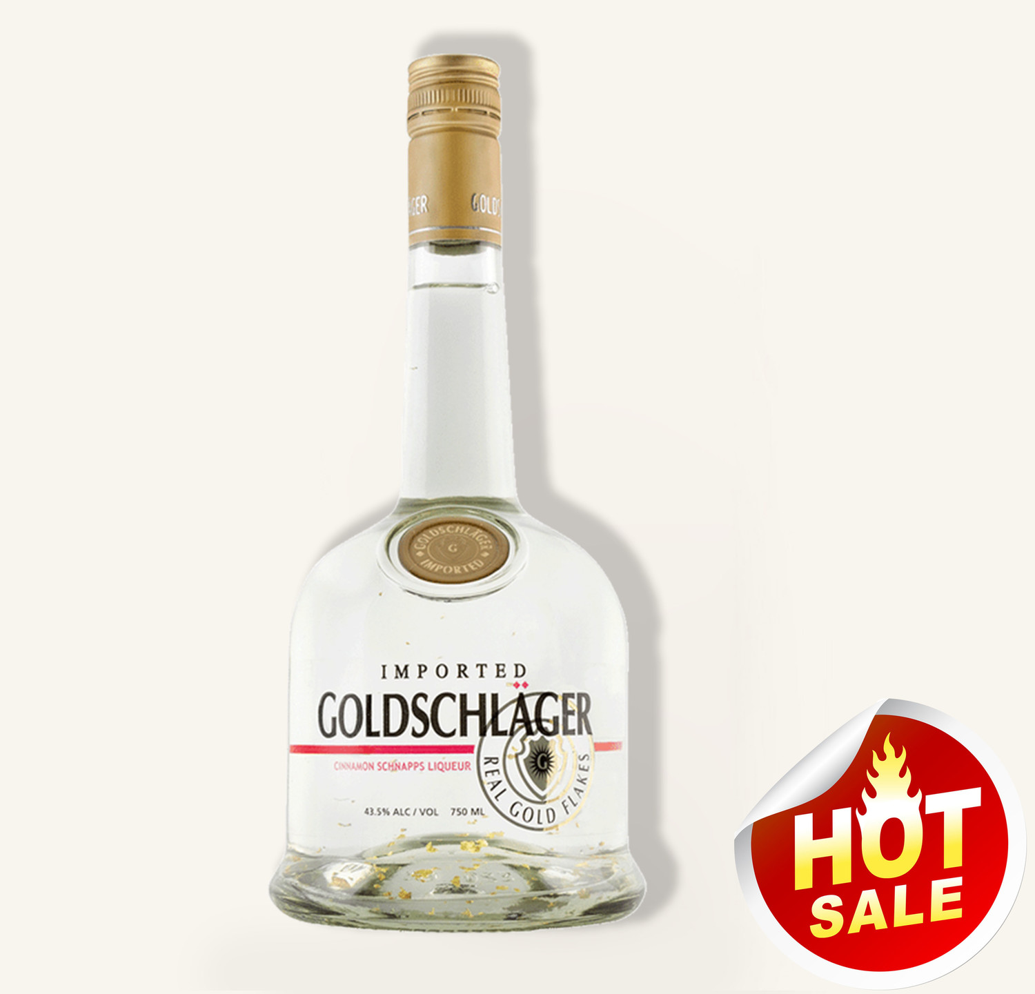 Goldschläger Cinnamon Schnapps Liqueur 750ml 24 FREE DELIVERY Uncle