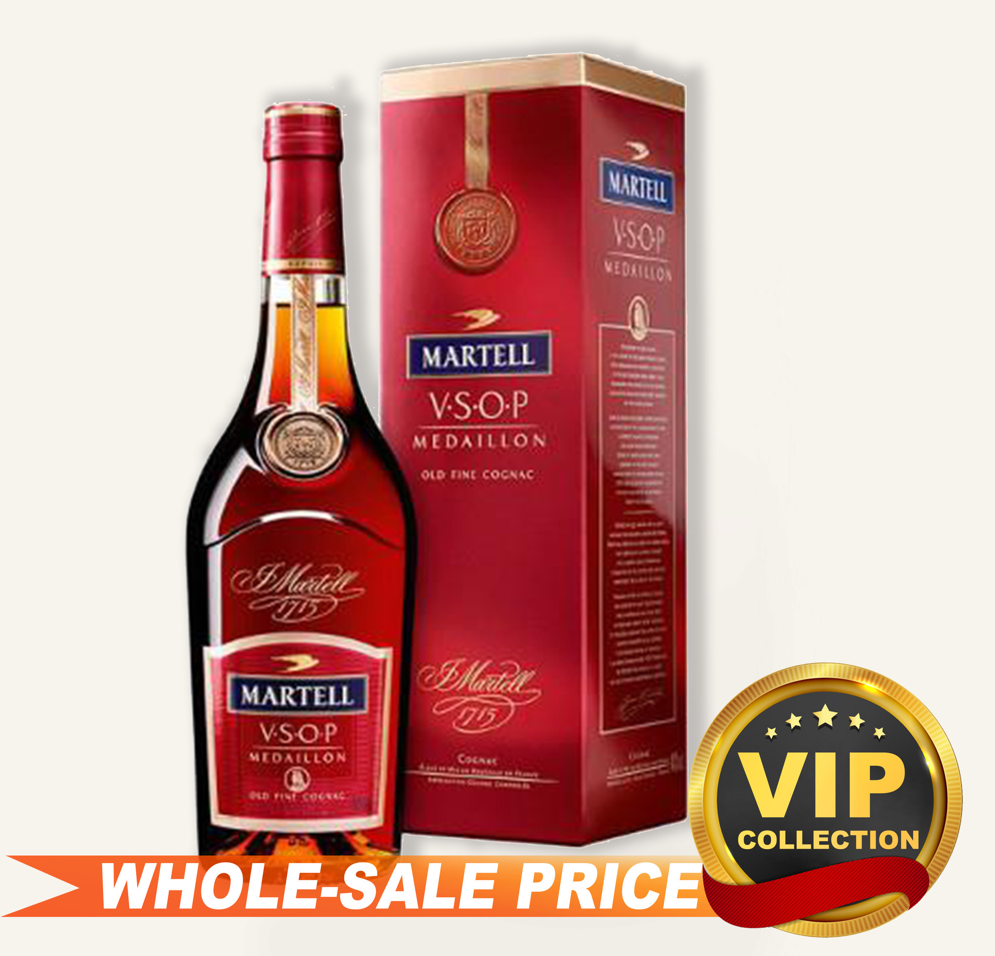 Martell VSOP 1L $83 Discount Price FREE DELIVERY - Uncle Fossil