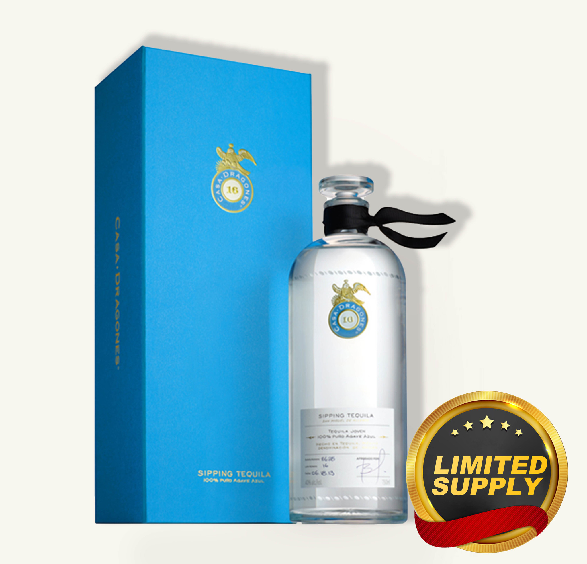 Casa Dragones Tequila Joven 100 Puro Agare Azul 750ml Uncle Fossil