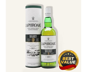 Laphroaig Select Islay Single Malt Scotch 750ml $45 FREE DELIVERY