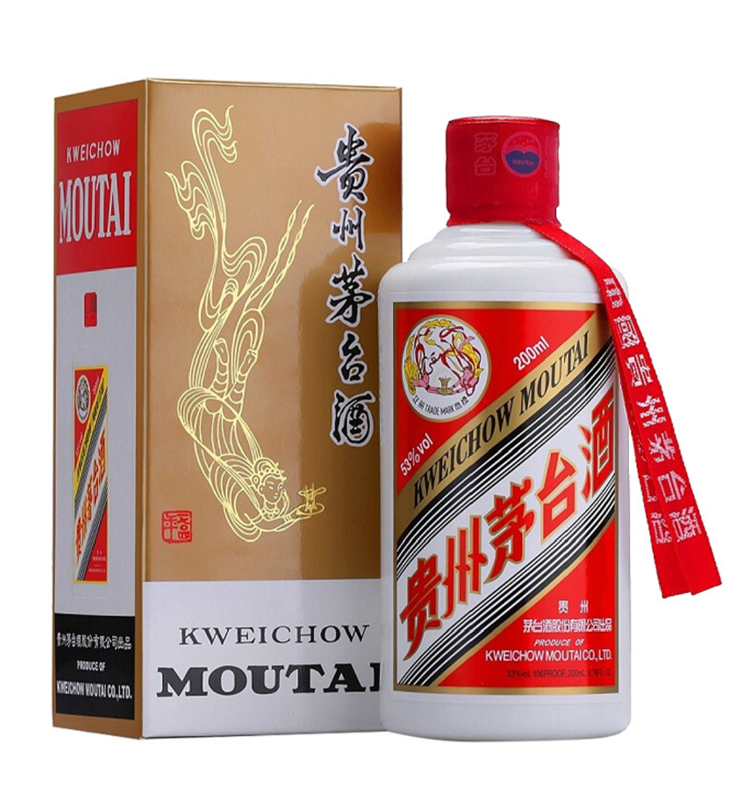 容量500ml茅台酒 マオタイ 2005年 - ビール・発泡酒