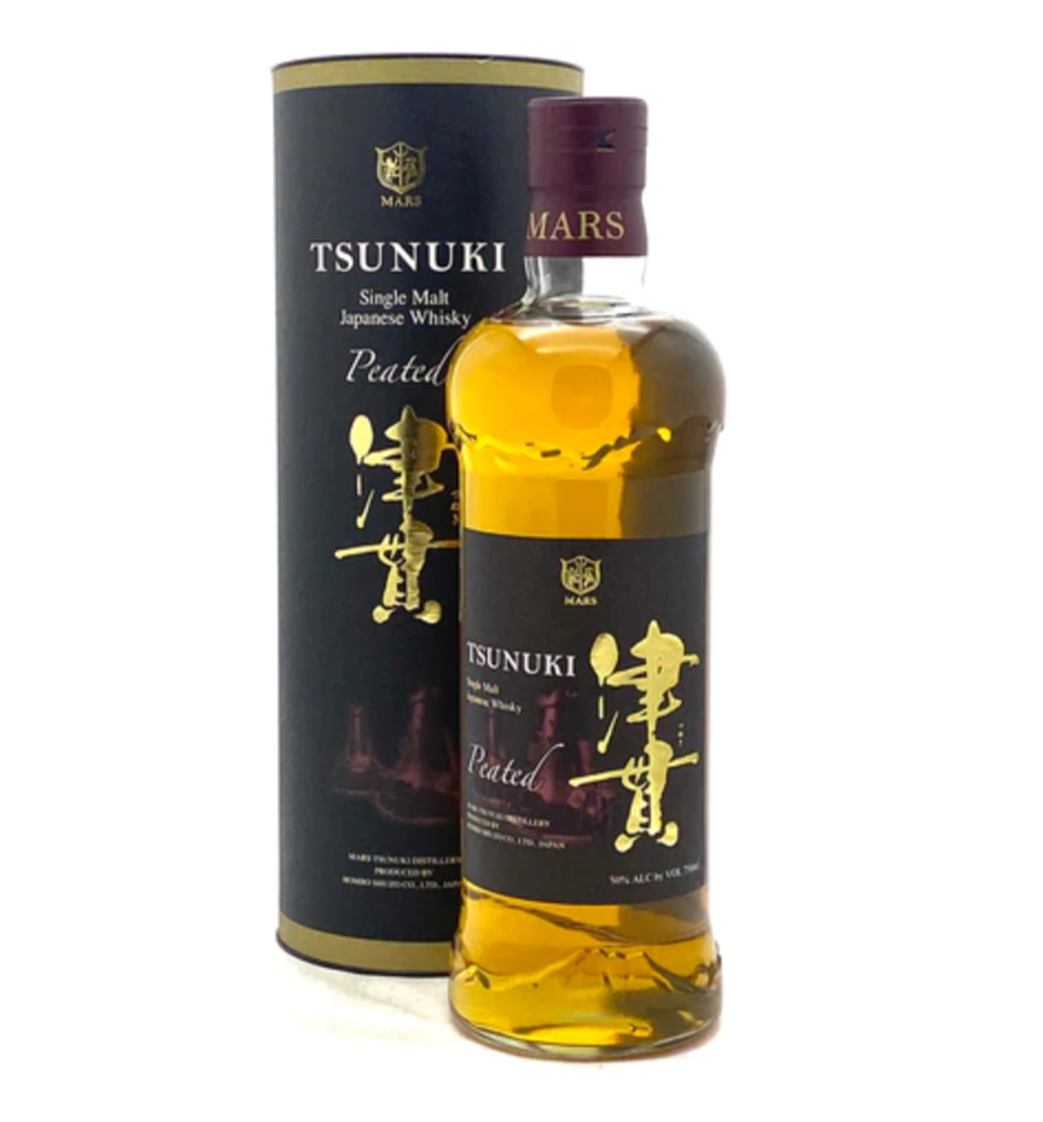 Mars Whisky Tsunuki Single Malt Peated Japanese Whisky 津贯 $235