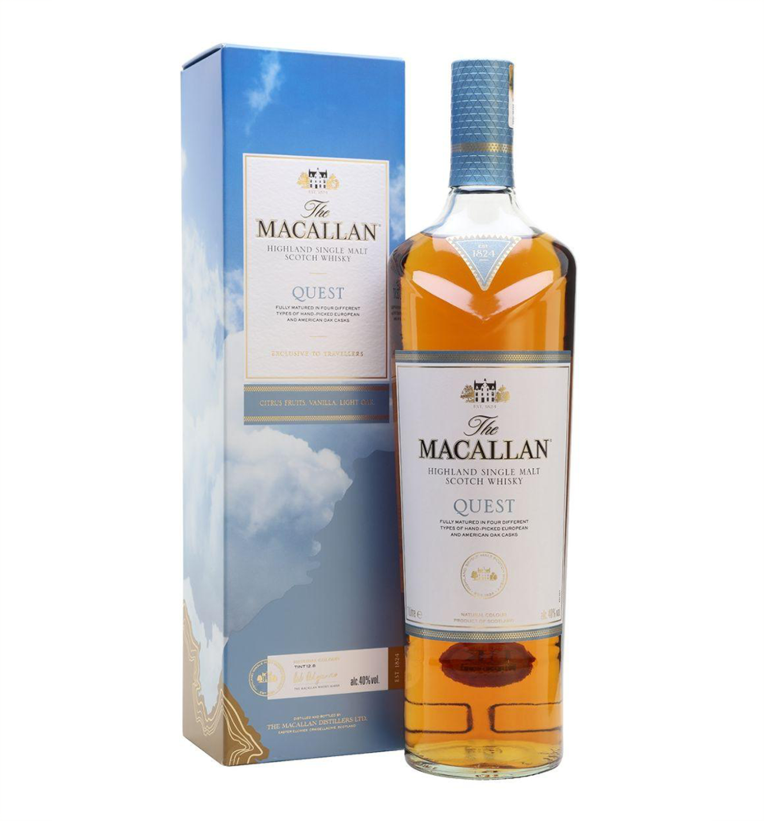 The Macallan Quest 1㍑& Ballantine's 12年 The Macallan Quest Single Malt 1L FREE DELIVERY $499 - Uncle