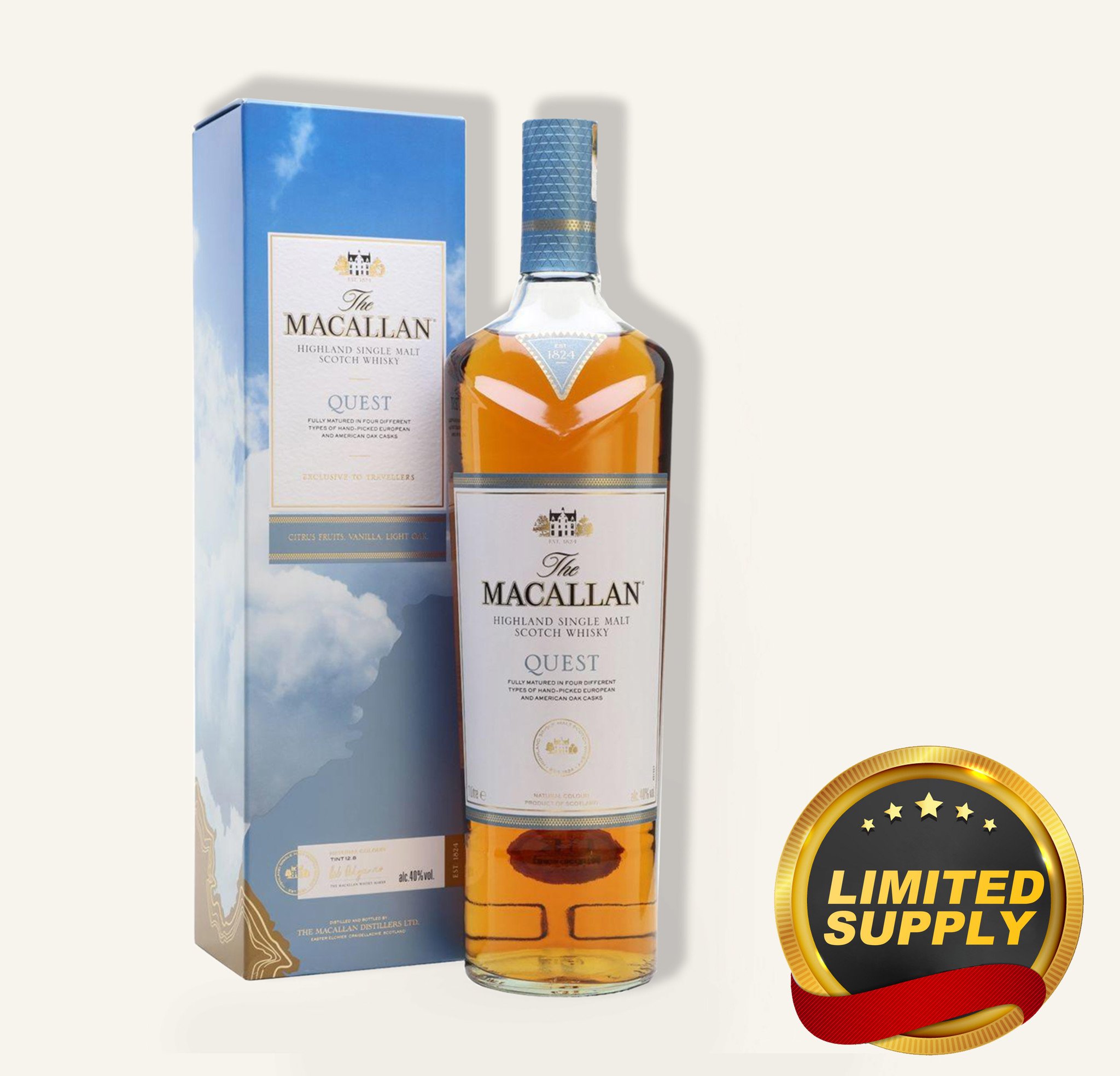 THE MACALLAN Quest Single Malt Scotch Whisky 1lt – Spirits Reserve