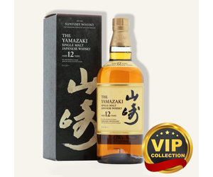 Yamazaki 12Yr Single Malt Japanese Whisky 山崎 750ml FREE 