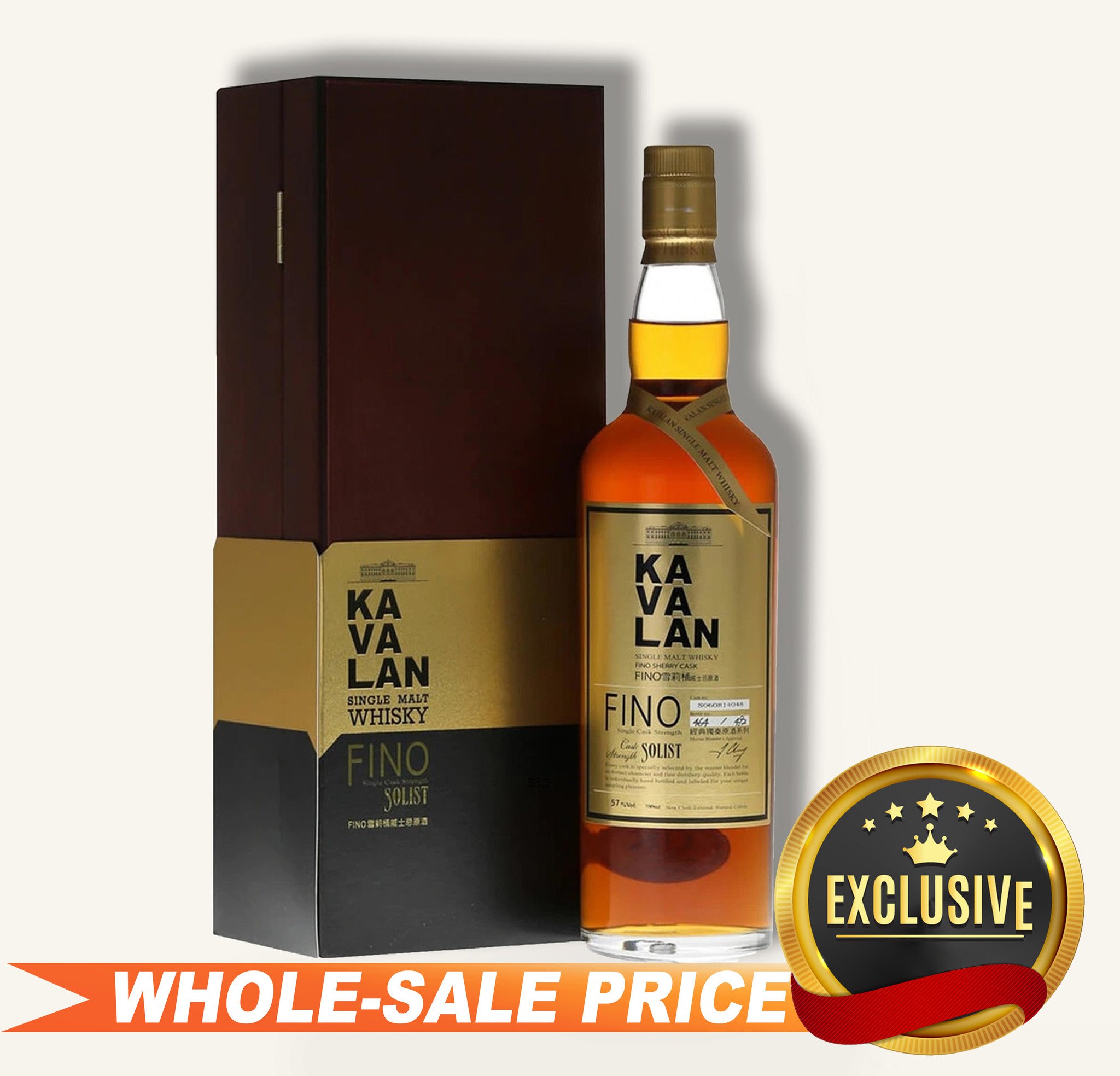 Kavalan Fino Single Cask Strength Single Malt Taiwanese Whisky