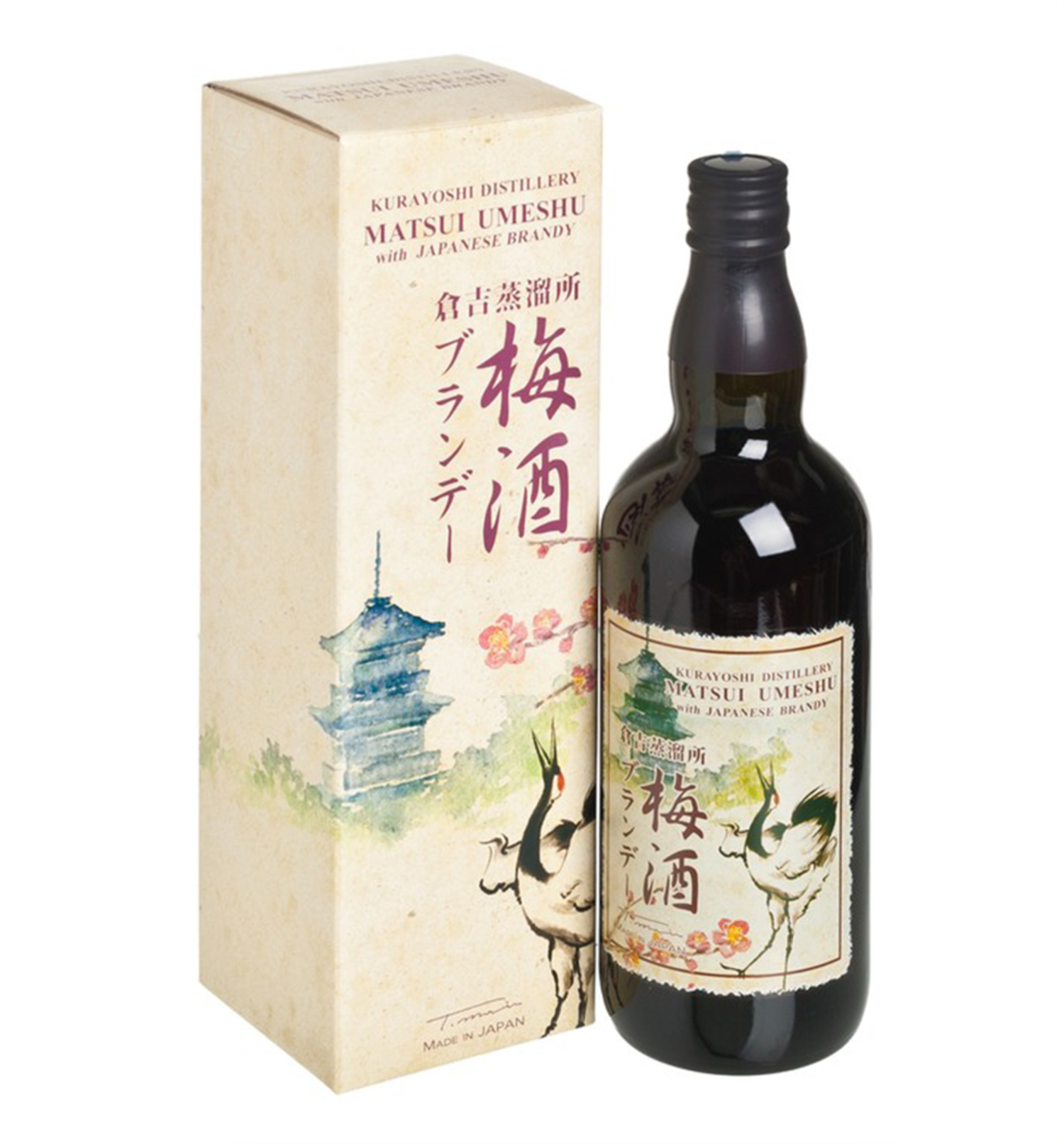 The Kurayoshi Matsui Umeshu With Japanese Brandy Fruit 700ml