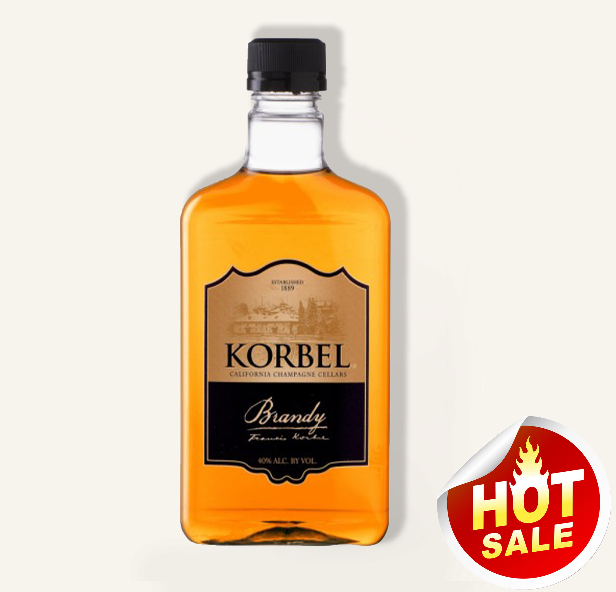 Korbel Brandy 375ml 5 FREE DELIVERY Uncle Fossil Wine Spirits