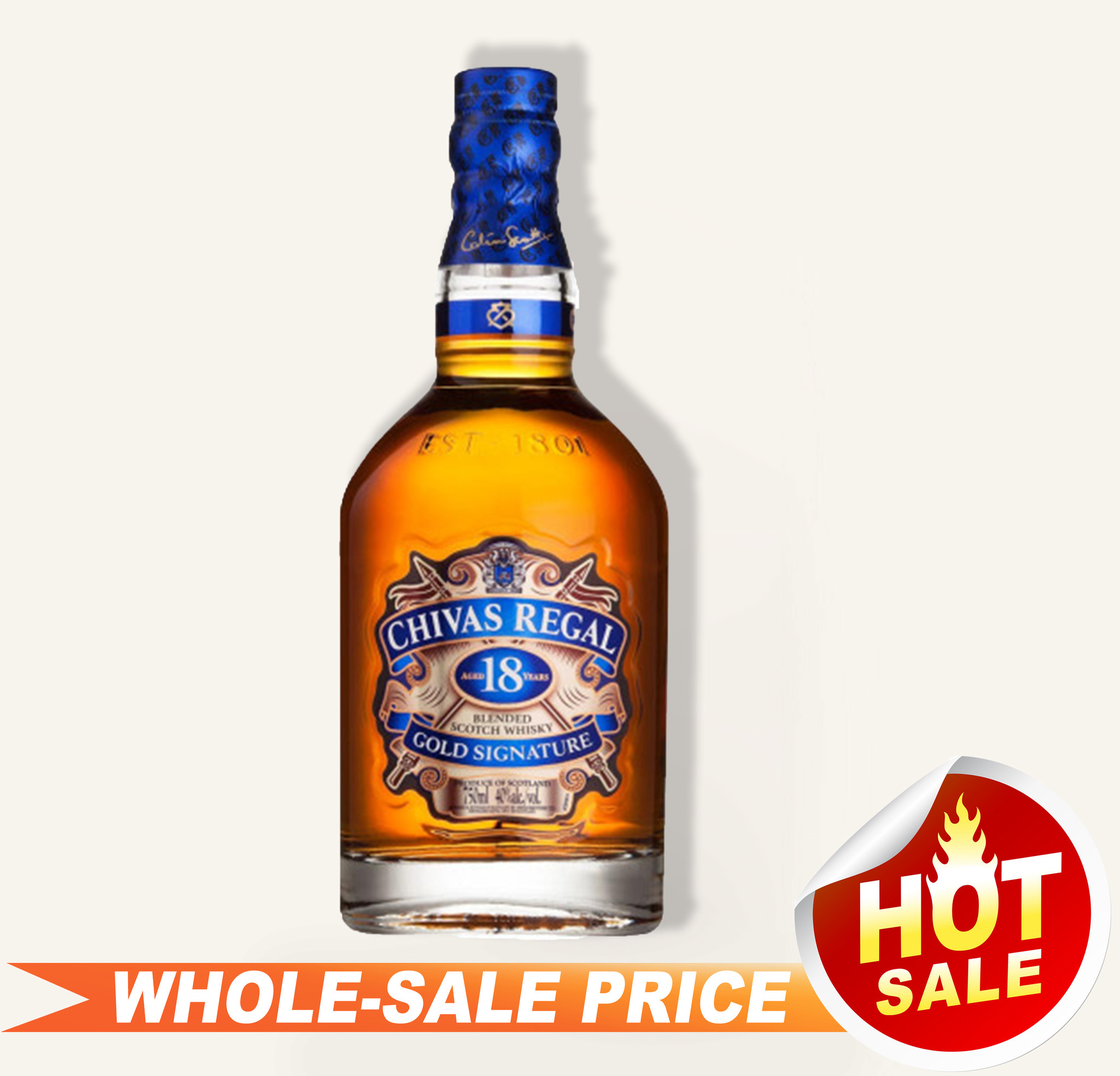 esqueleto Vuelo muy Chivas Regal 18 Year Gold Signature Blended Scotch Whisky $78 - Uncle  Fossil Wine&Spirits