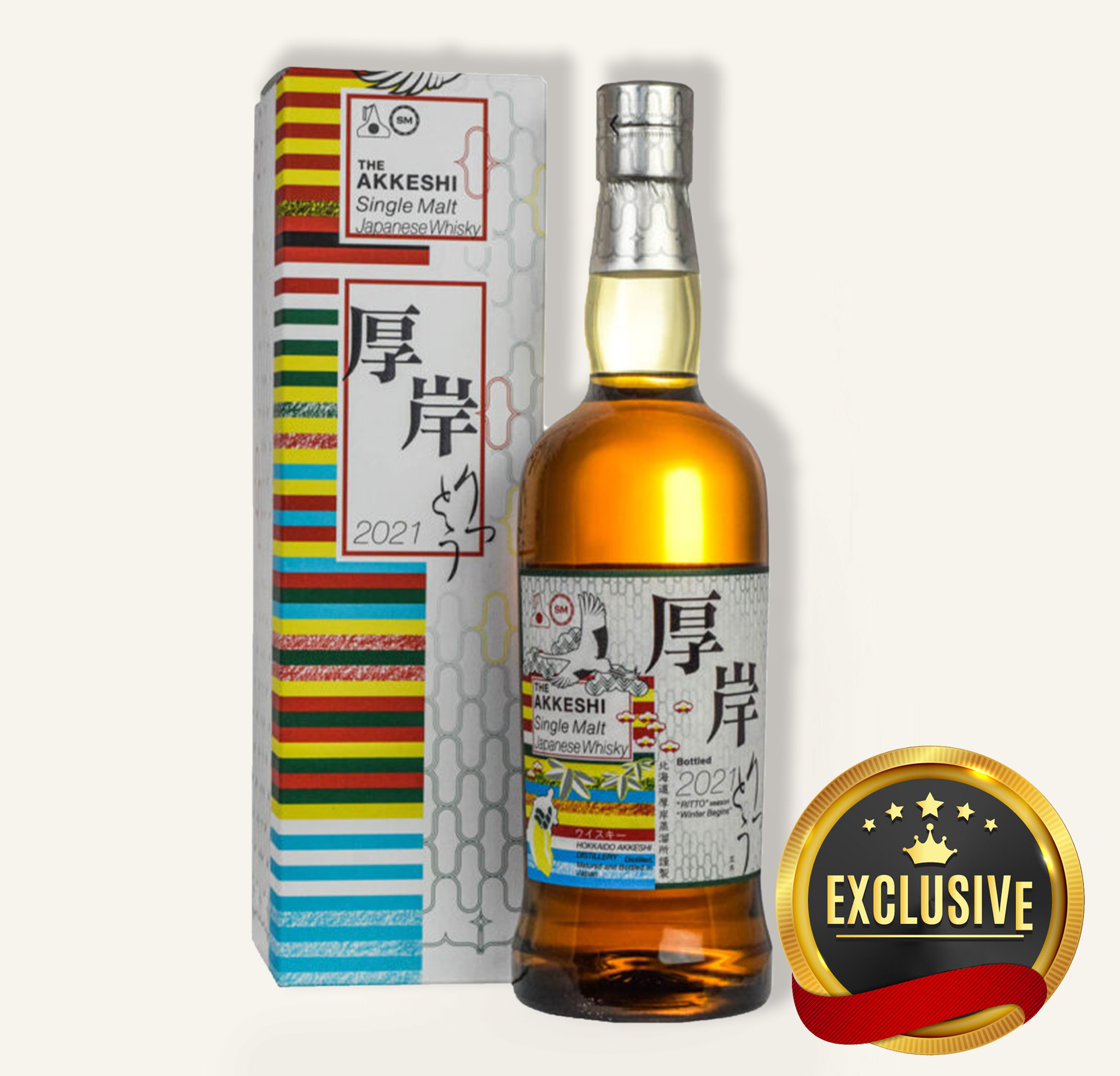 The Akkeshi 2021 'Ritto' Single Malt Whisky 700ml $489 FREE DELIVERY