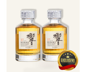 Hibiki 17 Yr Minis Blended Japanese Whisky 響 2 x 50ml $988