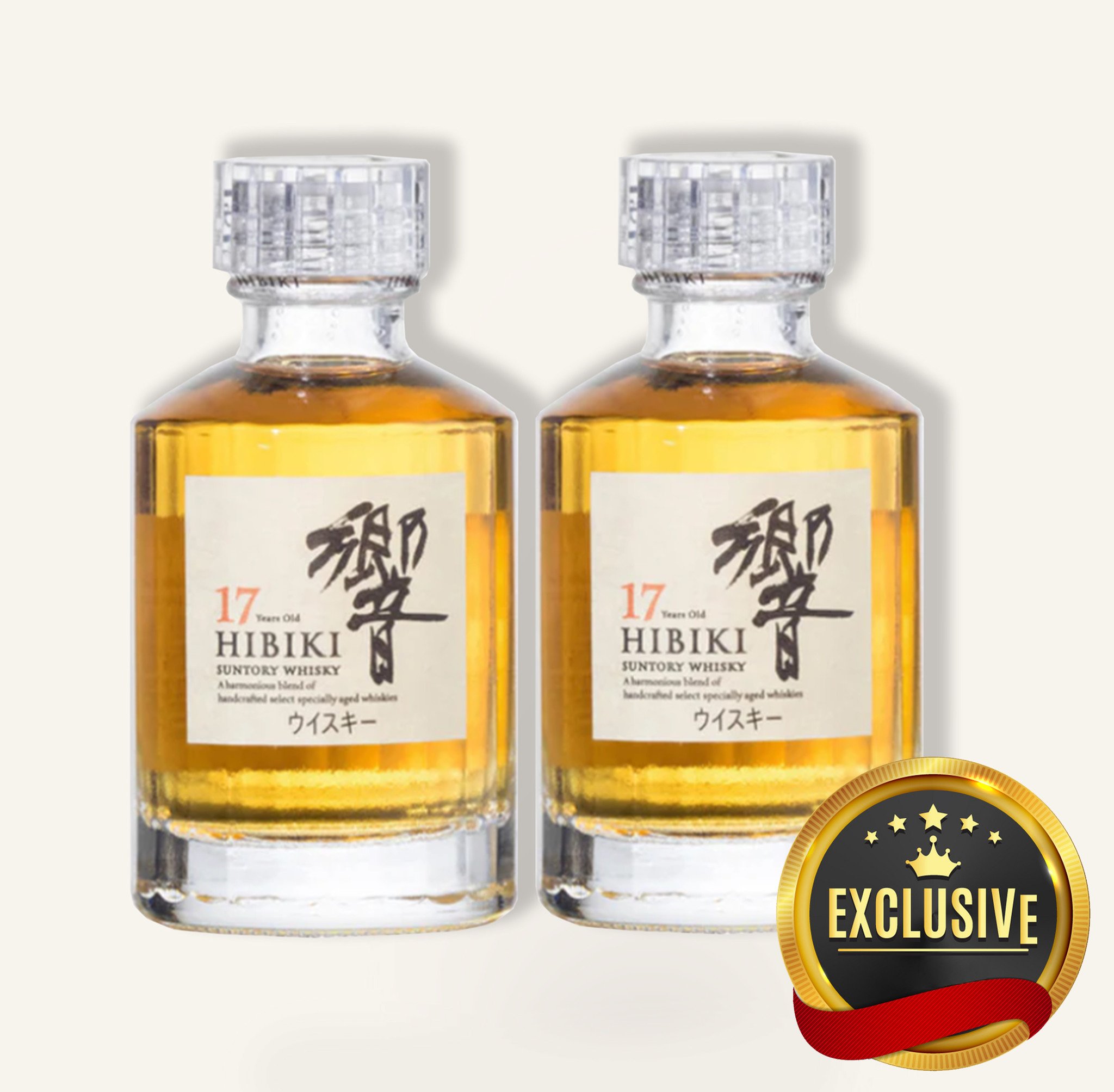 Hibiki 17 Yr Minis Blended Japanese Whisky 響 2 x 50ml $988