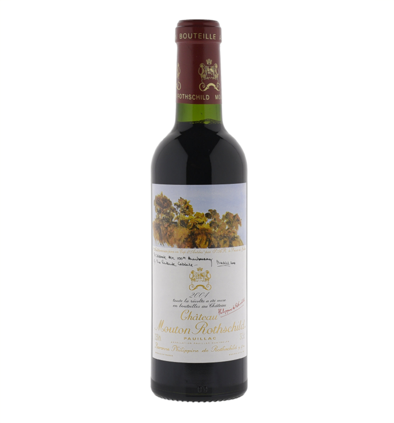 Chateau Mouton Rothschild Bordeaux Red Blend Wine 2004 $389