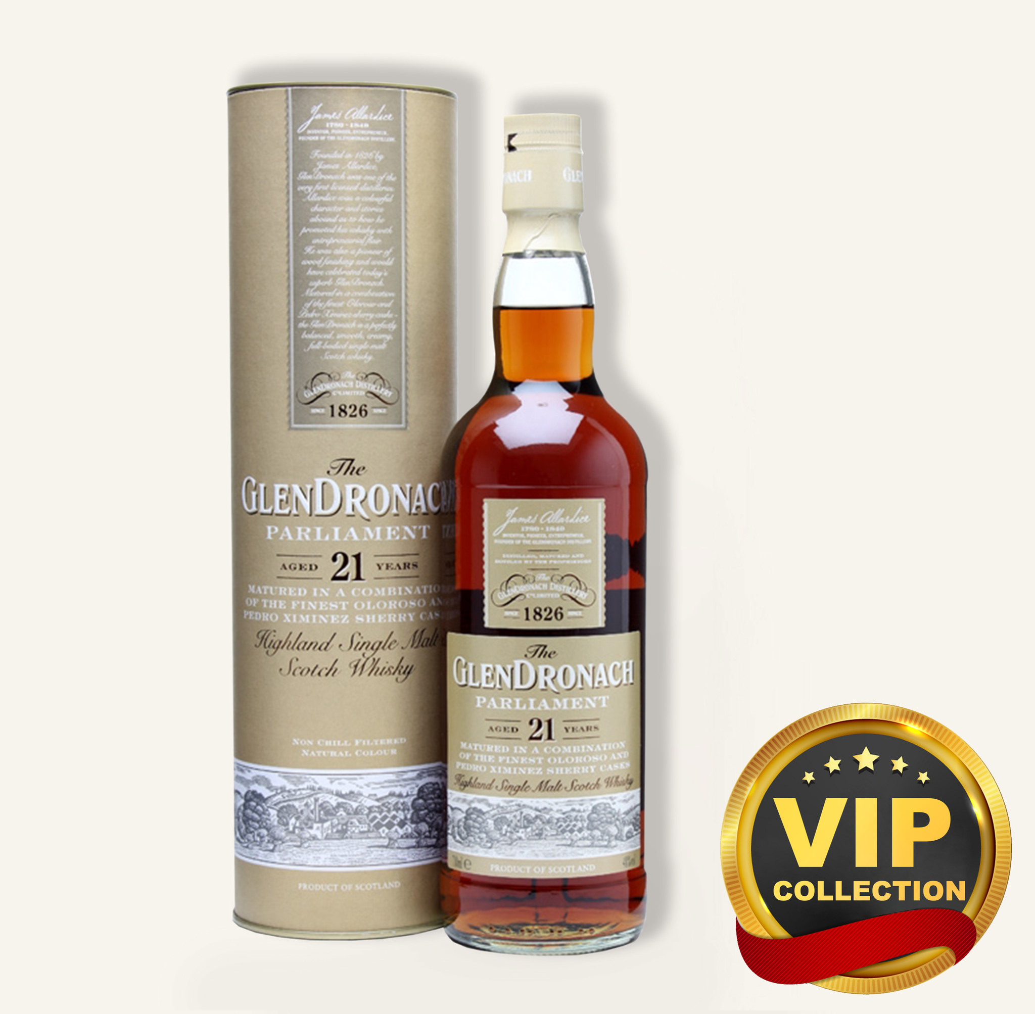 The Glendronach 21Yr Parliament Single Malt Scotch Whisky 750ml 319 Uncle Fossil Wine&Spirits