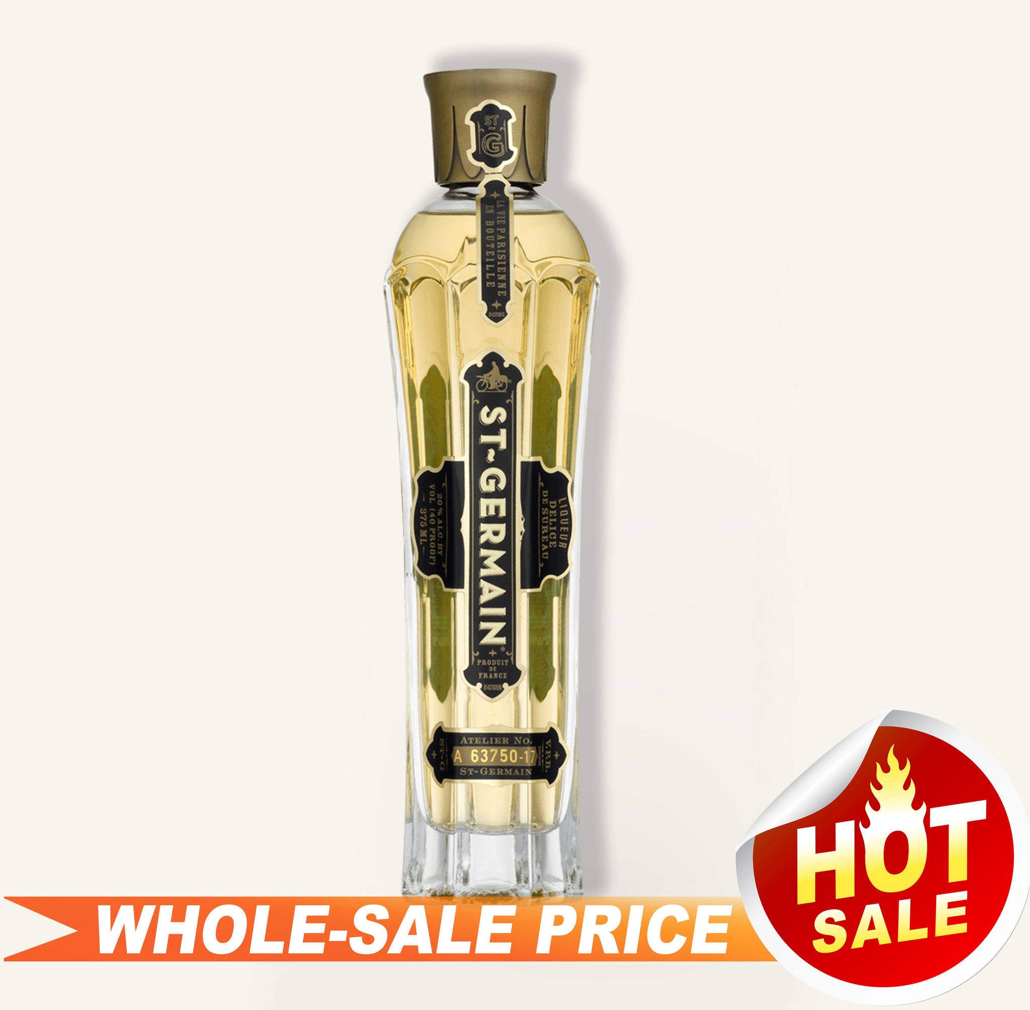 St Germain Elderflower Liqueur 375ml 18 Uncle Fossil Wine&Spirits