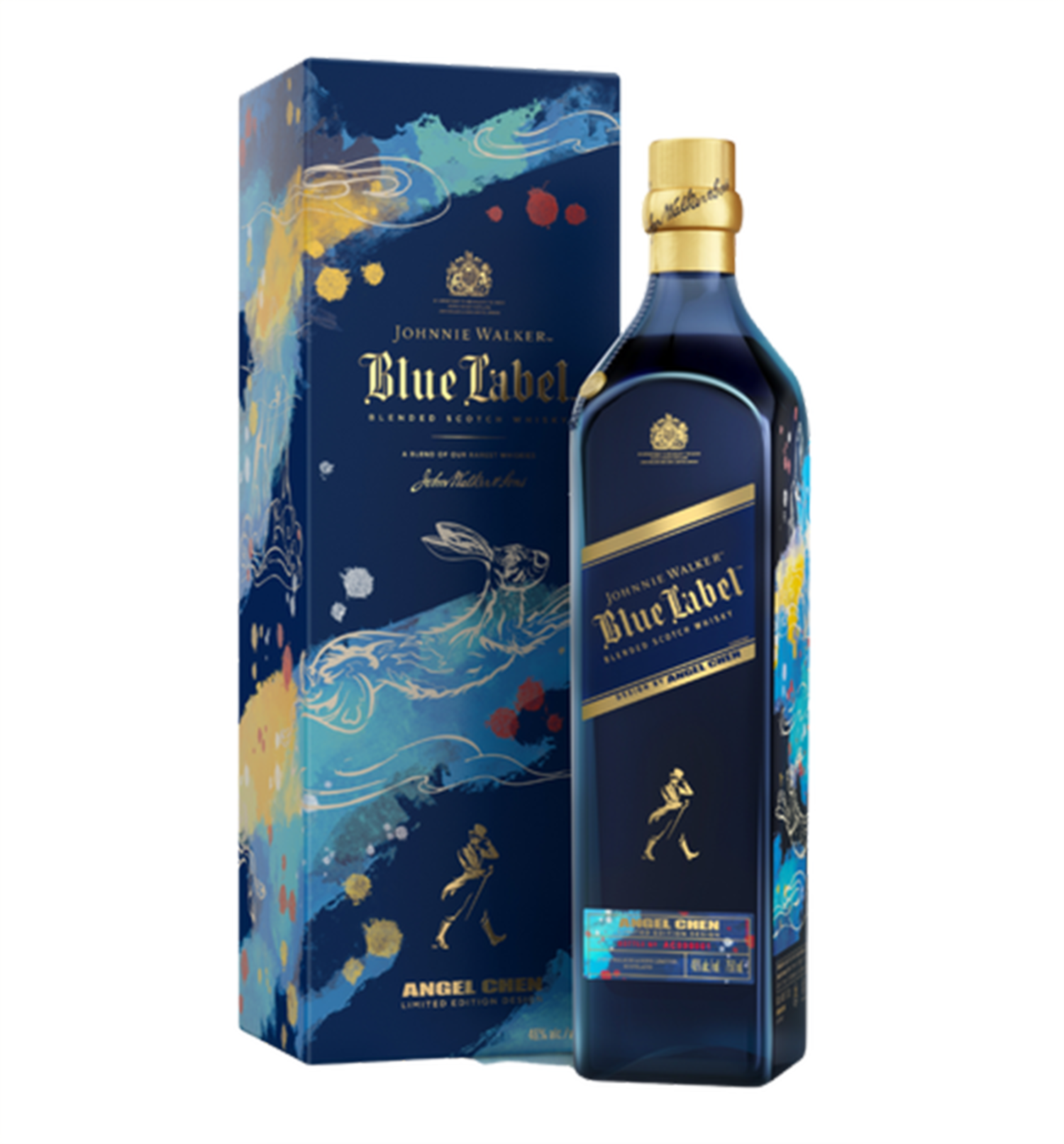 rechtop Voorwoord Resoneer Johnnie Walker Blue Label Year of the Rabbit Blended Scotch Whisky 750ml -  Uncle Fossil Wine&Spirits