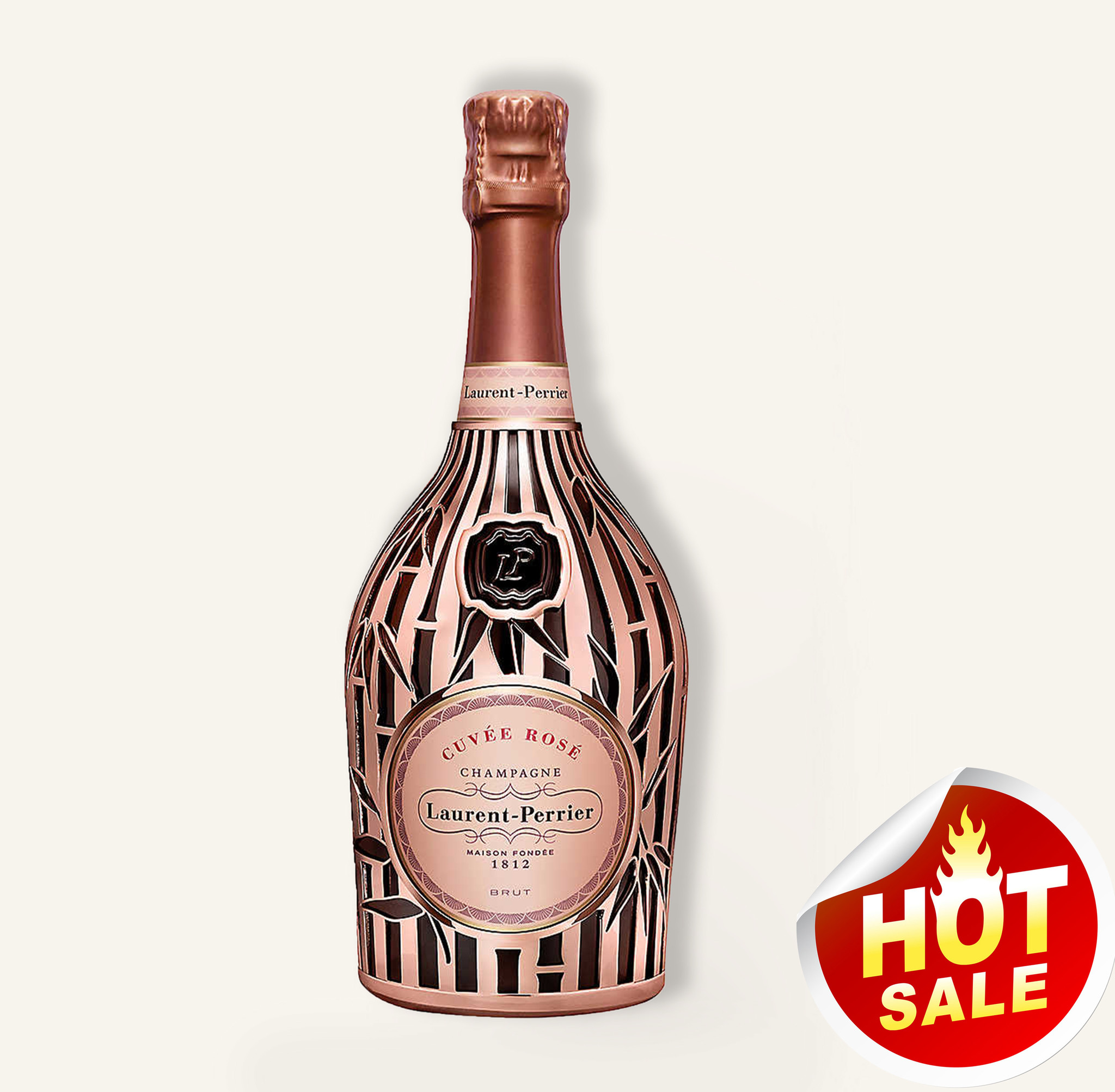 Laurent-Perrier Cuvée Rosé Champagne Bamboo Robe Edition 750ml