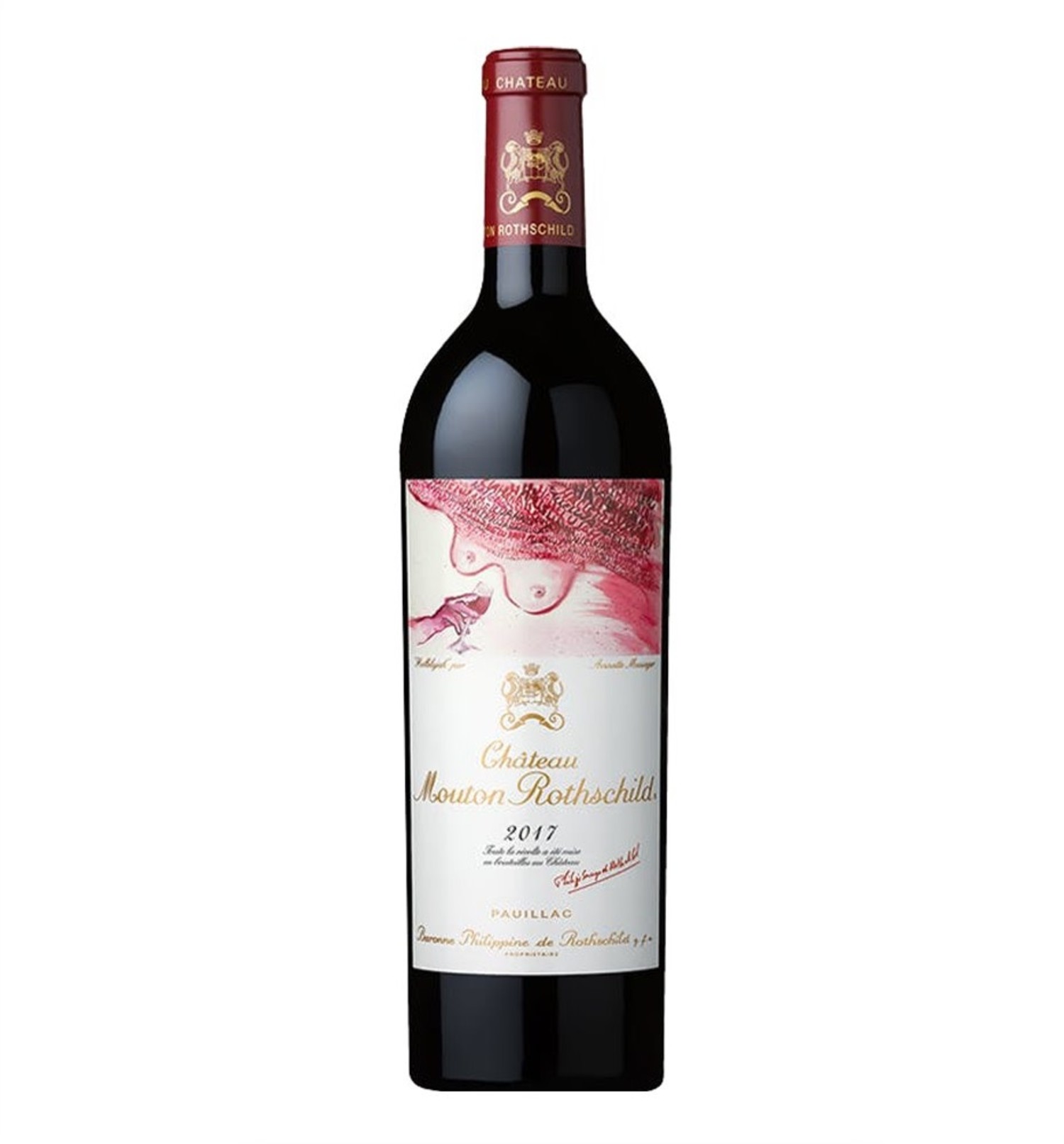 Château Mouton Rothschild Pauillac Bordeaux Red Blend Wine 2017 