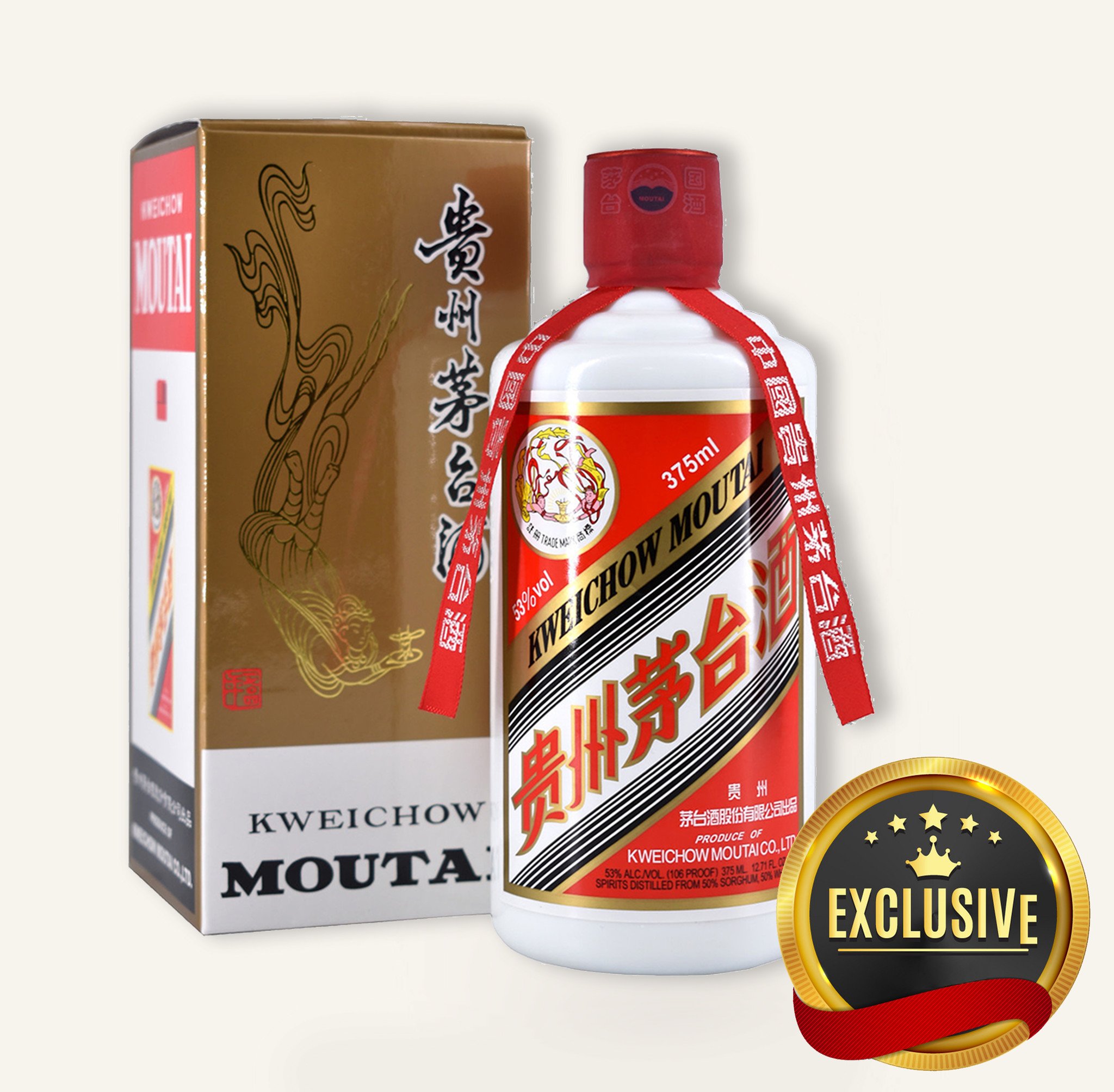 Kweichow Moutai 贵州茅台 2015 375ml $999