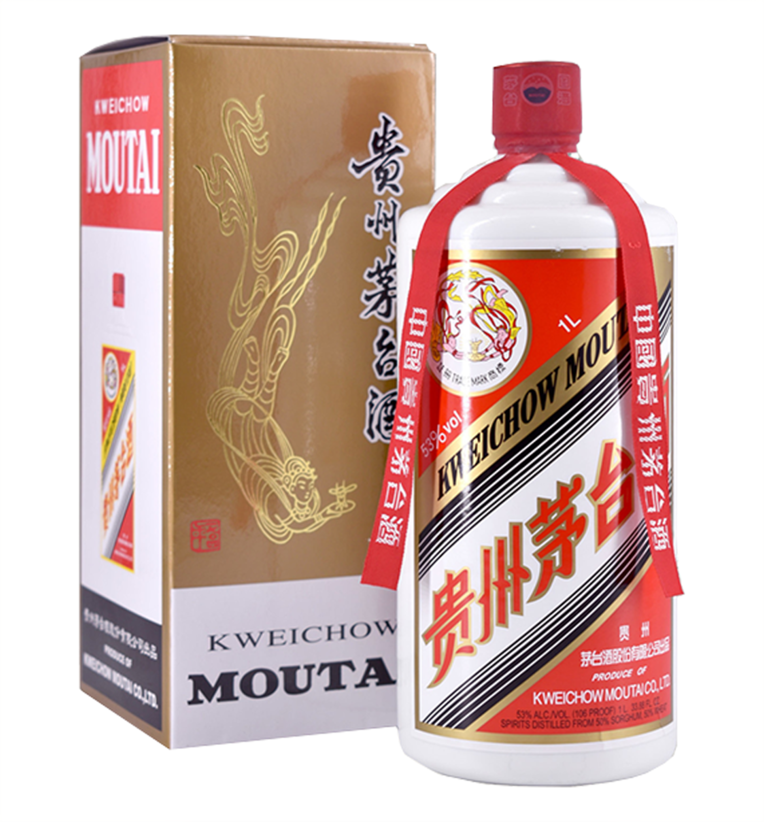 Kweichow Moutai 贵州茅台2016 1L $2399 - Uncle Fossil Wine&Spirits