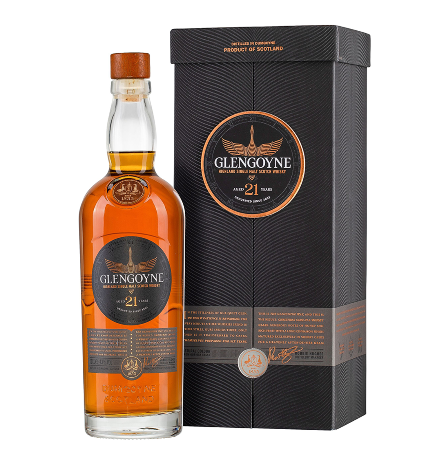 GLENGOYNE 21年 シングルモルトウイスキー Glengoyne 21 Yr Highland Single Malt Scotch Whisky 750ml $223