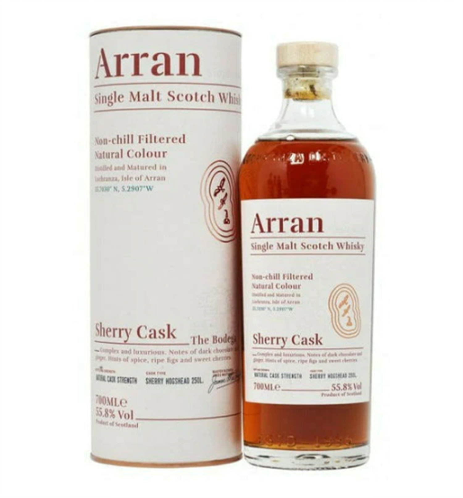 Arran Sherry Cask Single Malt Scotch Whisky 750ml Free Delivery - Uncle  Fossil Wine&Spirits