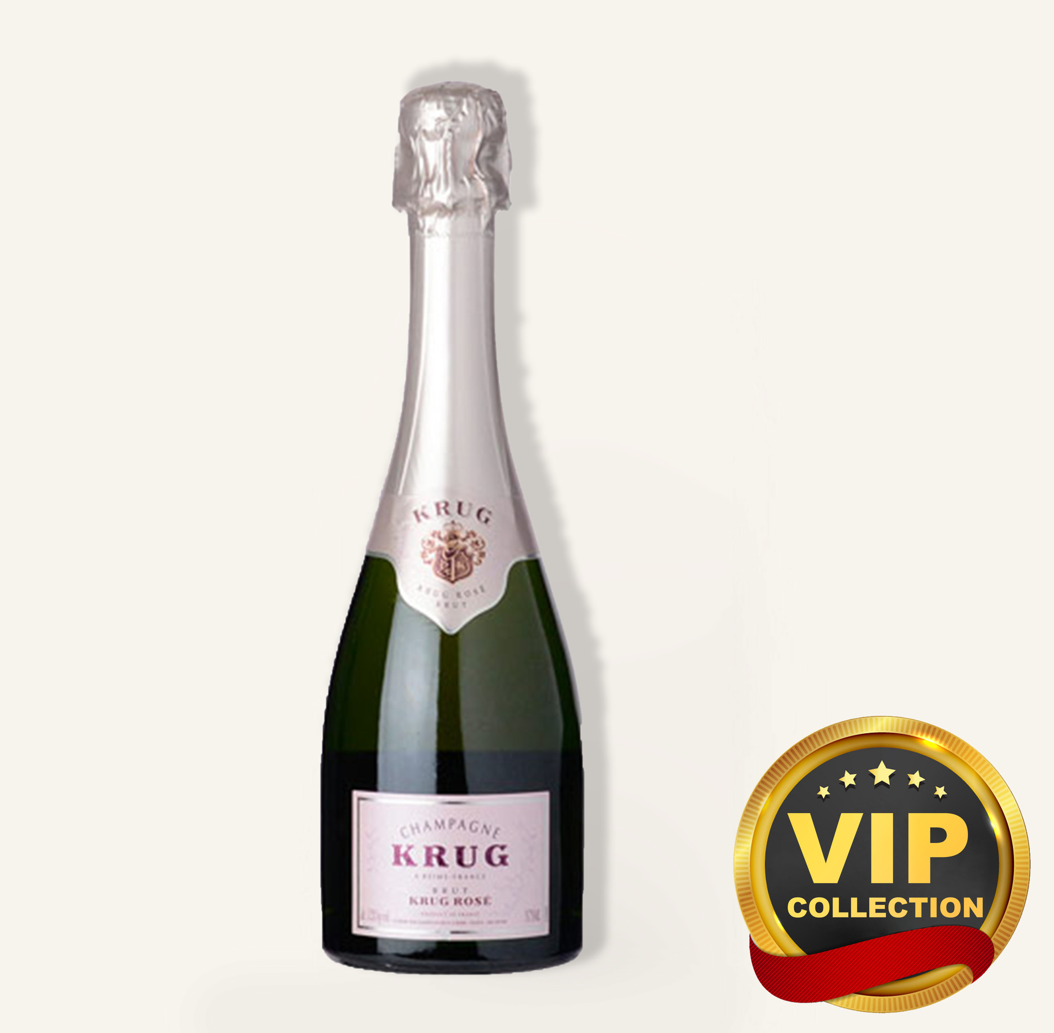 Krug Rose Brut Champagne 375ml Free Delivery